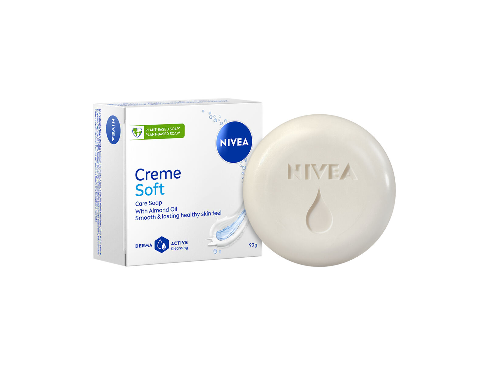 SABONETE S&Oacute;LIDO NIVEA CREME SOFT 90 G image number 1