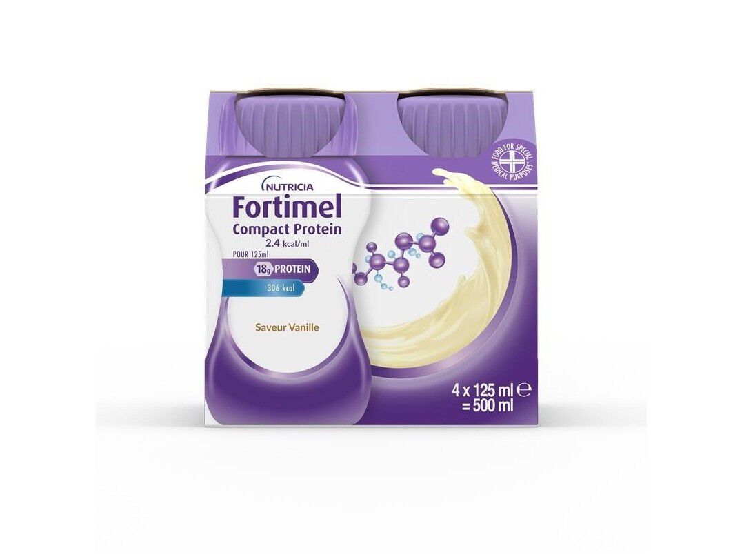 SUPLEMENTO FORTIMEL COMPACT PROTEIN 2X125ML image number 0