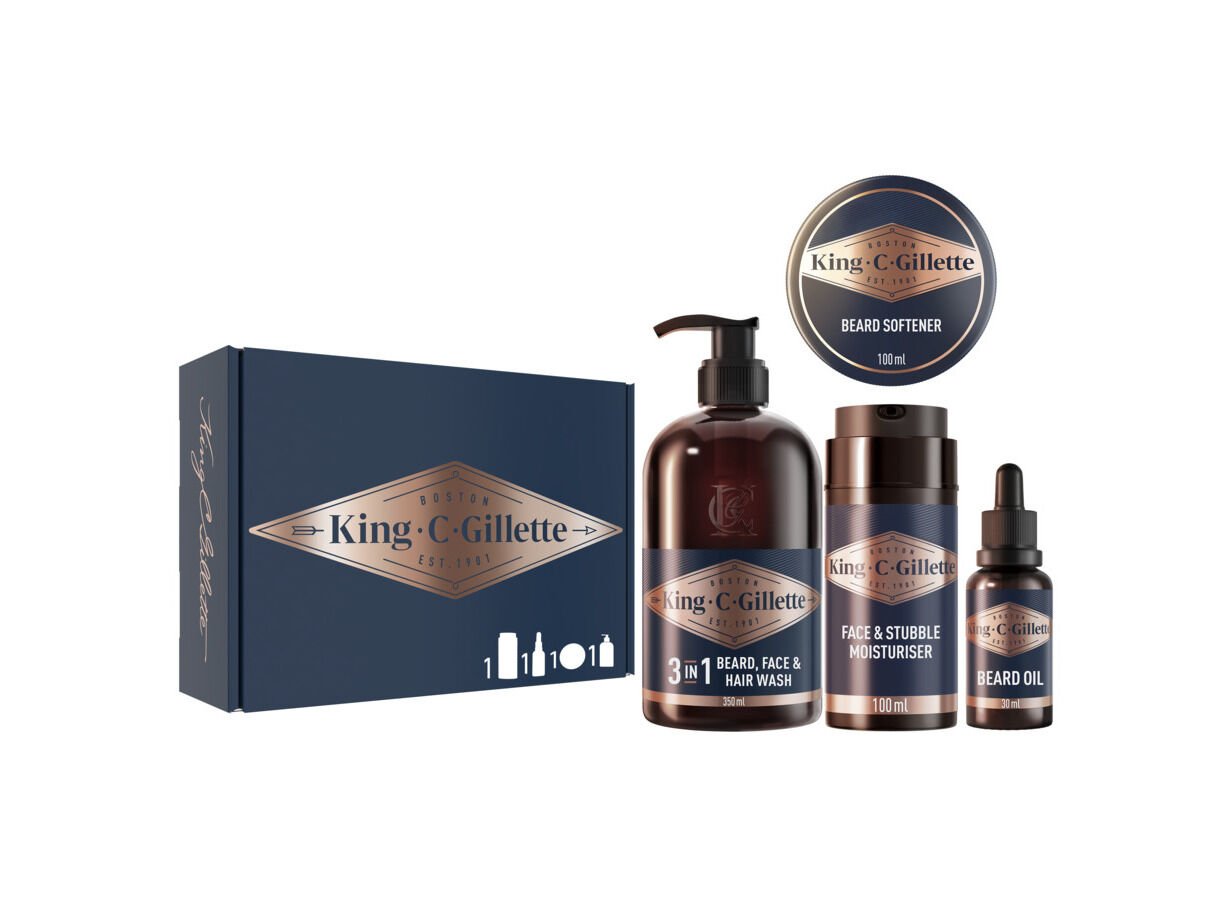 CONJUNT BARBEAR KING C GEL+OLEO+BALSAMO+HIDRATANTE