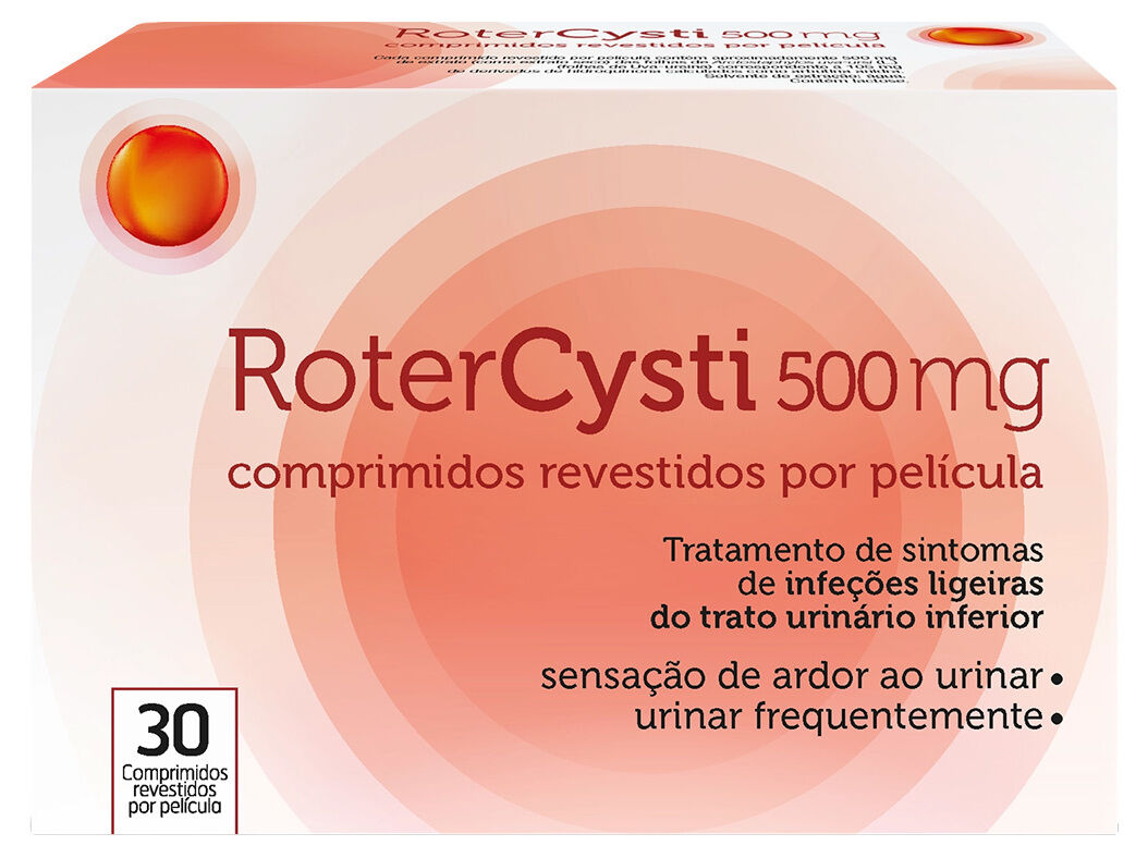 COMPRIMIDOS ROTERCYSTI 500MG 30UN