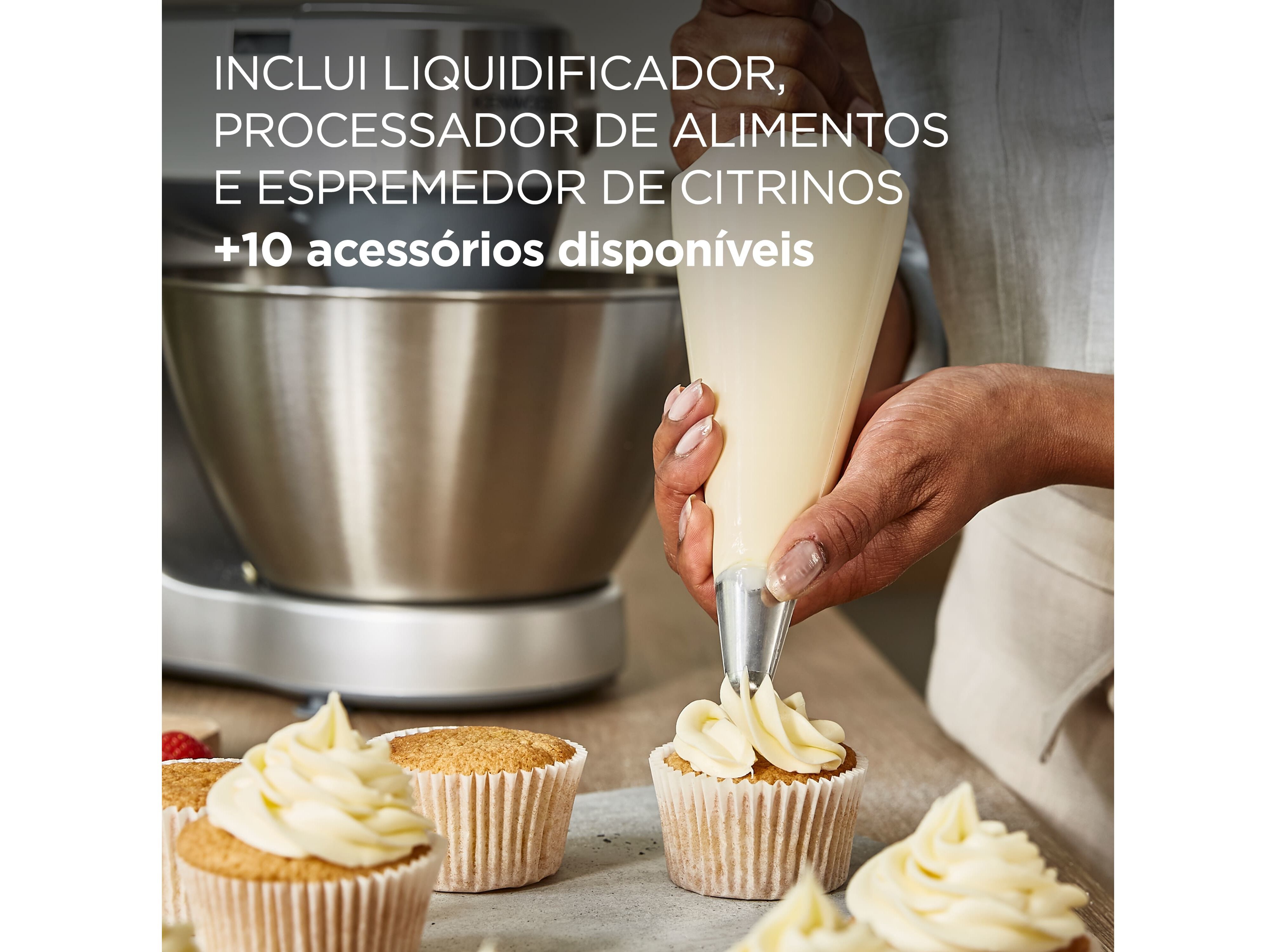 ROBOT COZINHA KENWOOD KHC29.J0WH PROSPERO 1000W image number 3