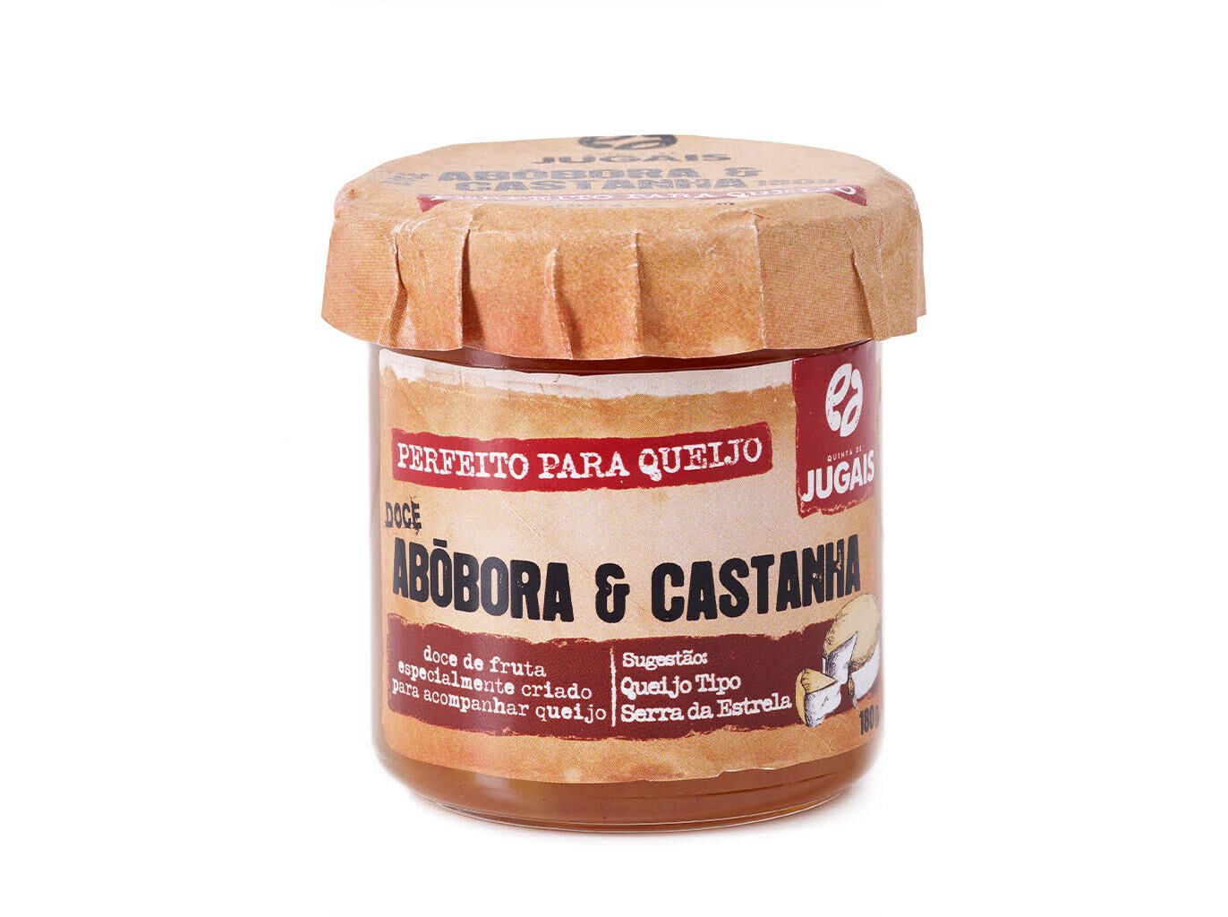 DOCE P/ QUEIJO QUINTA DE JUGAIS AB&Oacute;BORA E CASTANHA 180G image number 0