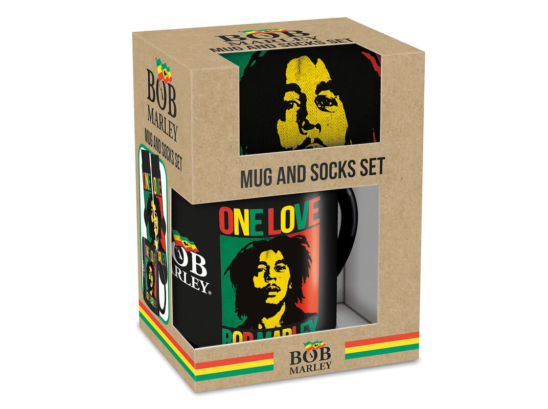 SET CANECA E MEIAS BOB MARLEY image number 1