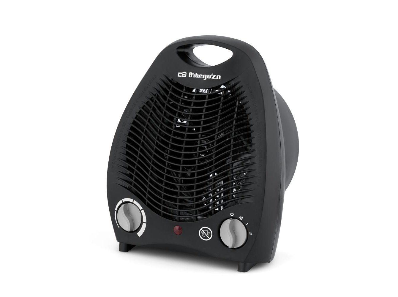 TERMOVENTILADOR ORBEGOZO FH 5129 PRETO 2000W image number 1