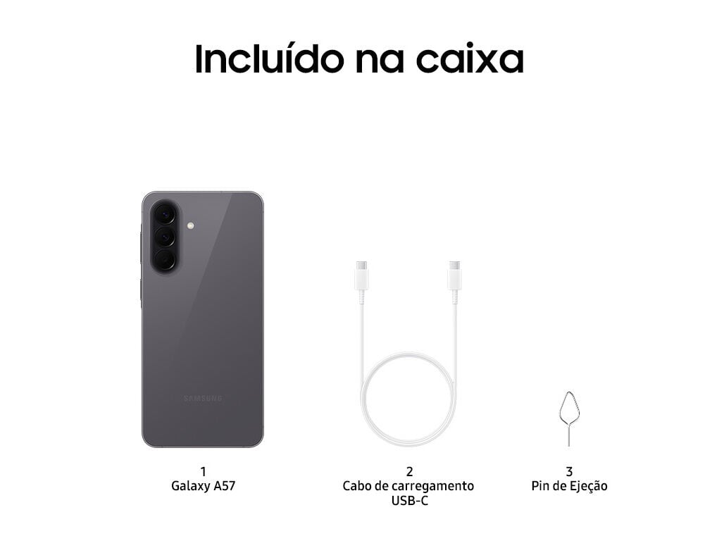 SMARTPHONE SAMSUNG GALAXY A57 5G 256GB CINZENTO image number 7