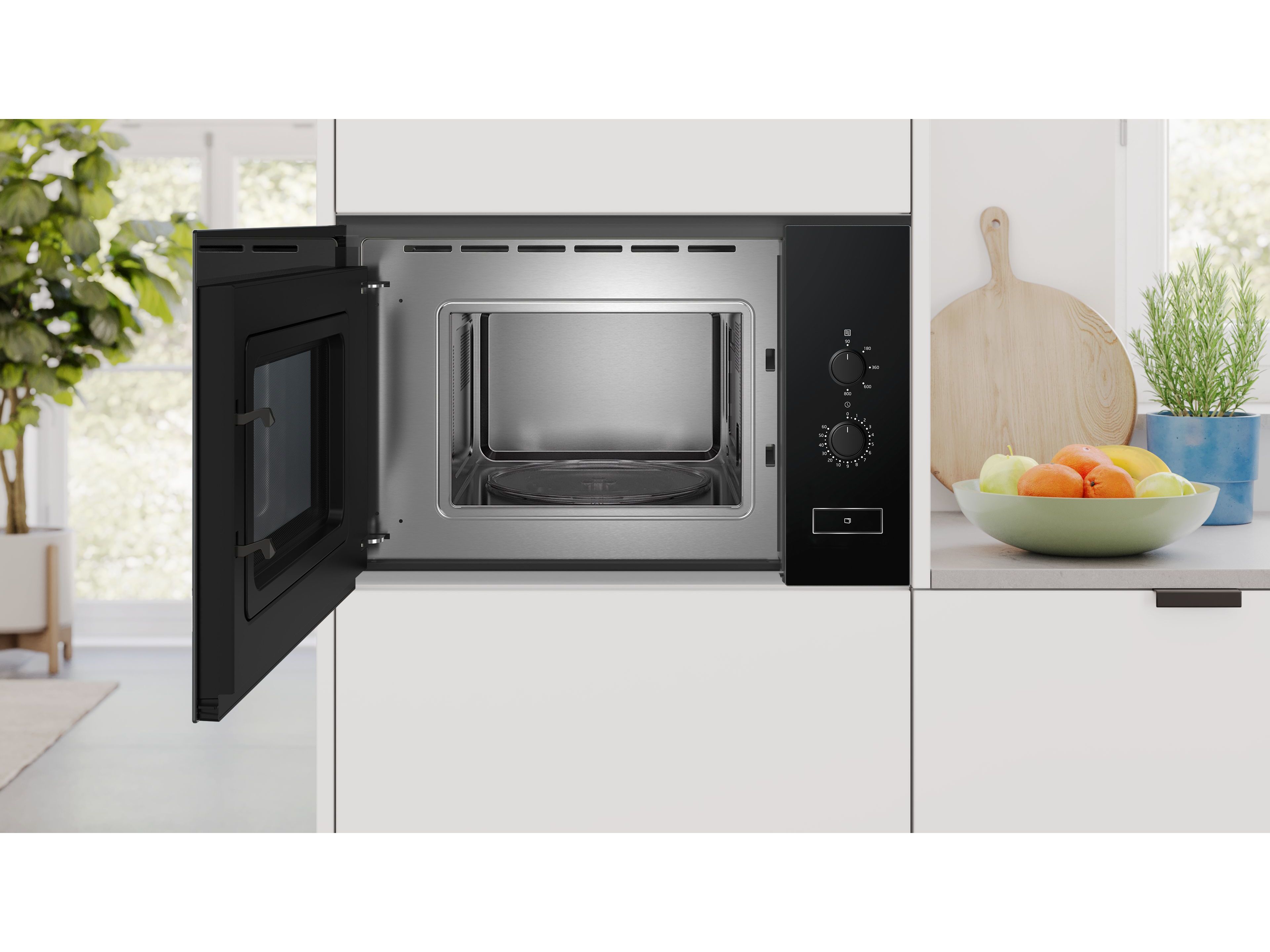 MICRO ONDAS ENCASTRE BALAY 3CP5002N3 PRETO 20 L image number 3