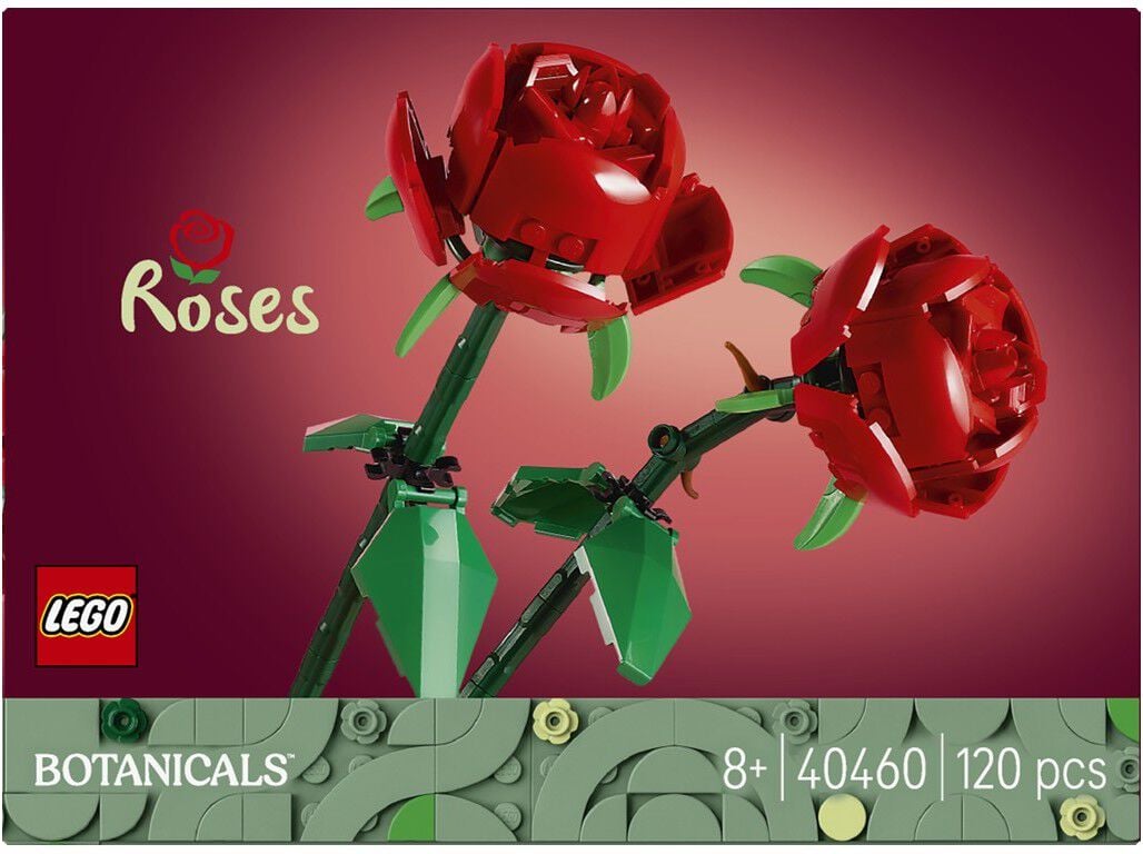 ROSAS LEGO BOTANICALS 40460