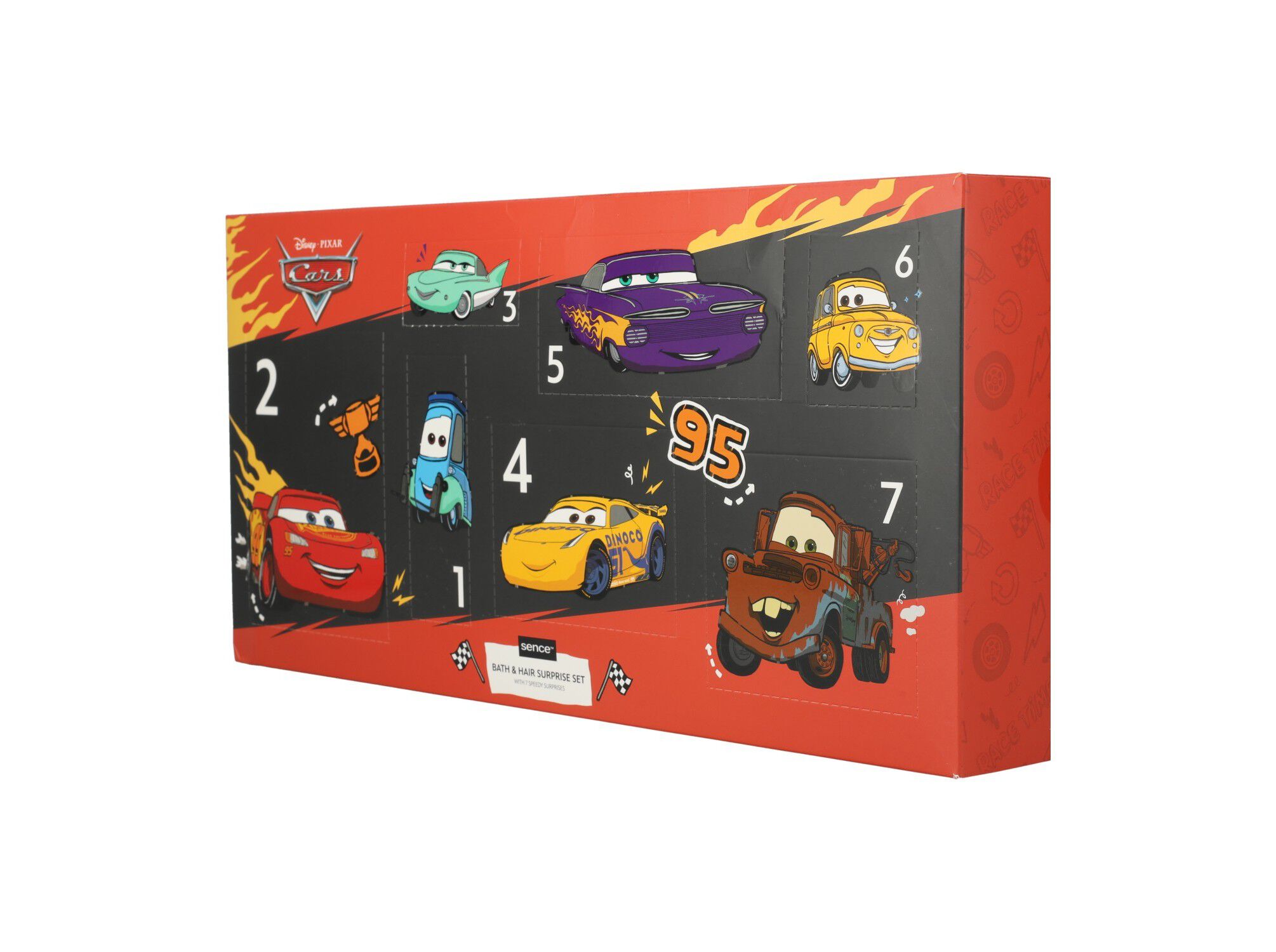 CALENDARIO ADVENTO DISNEY CARS BANHO E CABELO image number 1