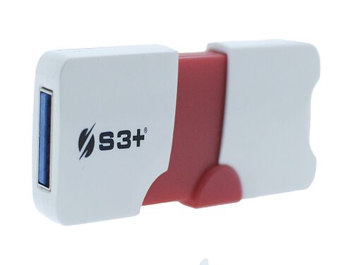 MEMÓRIAS USB S3+PD3003128BK-R 128GB SPACE VERMELHO