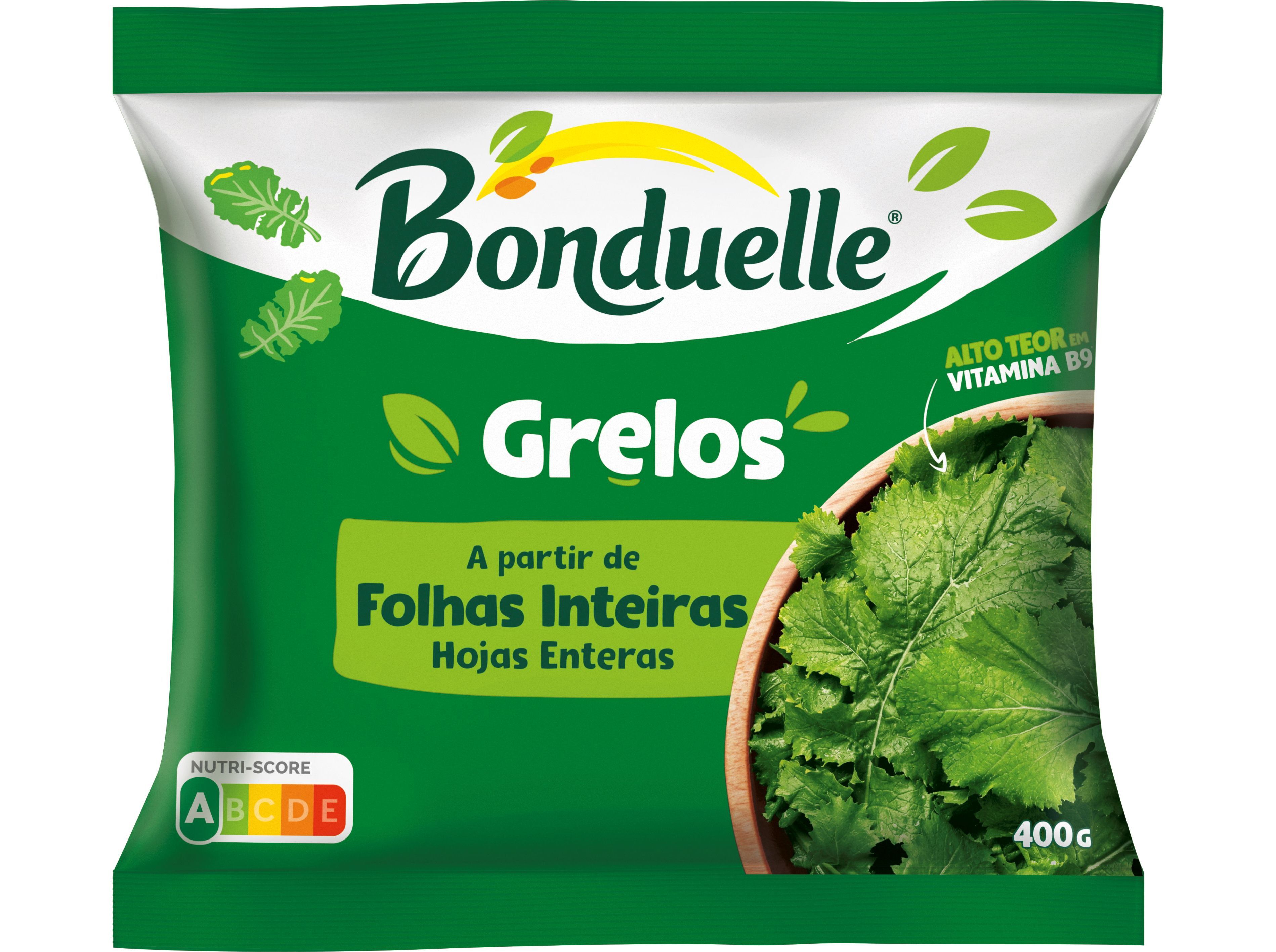 GRELOS BONDUELLE NABO EM FOLHAS 400G