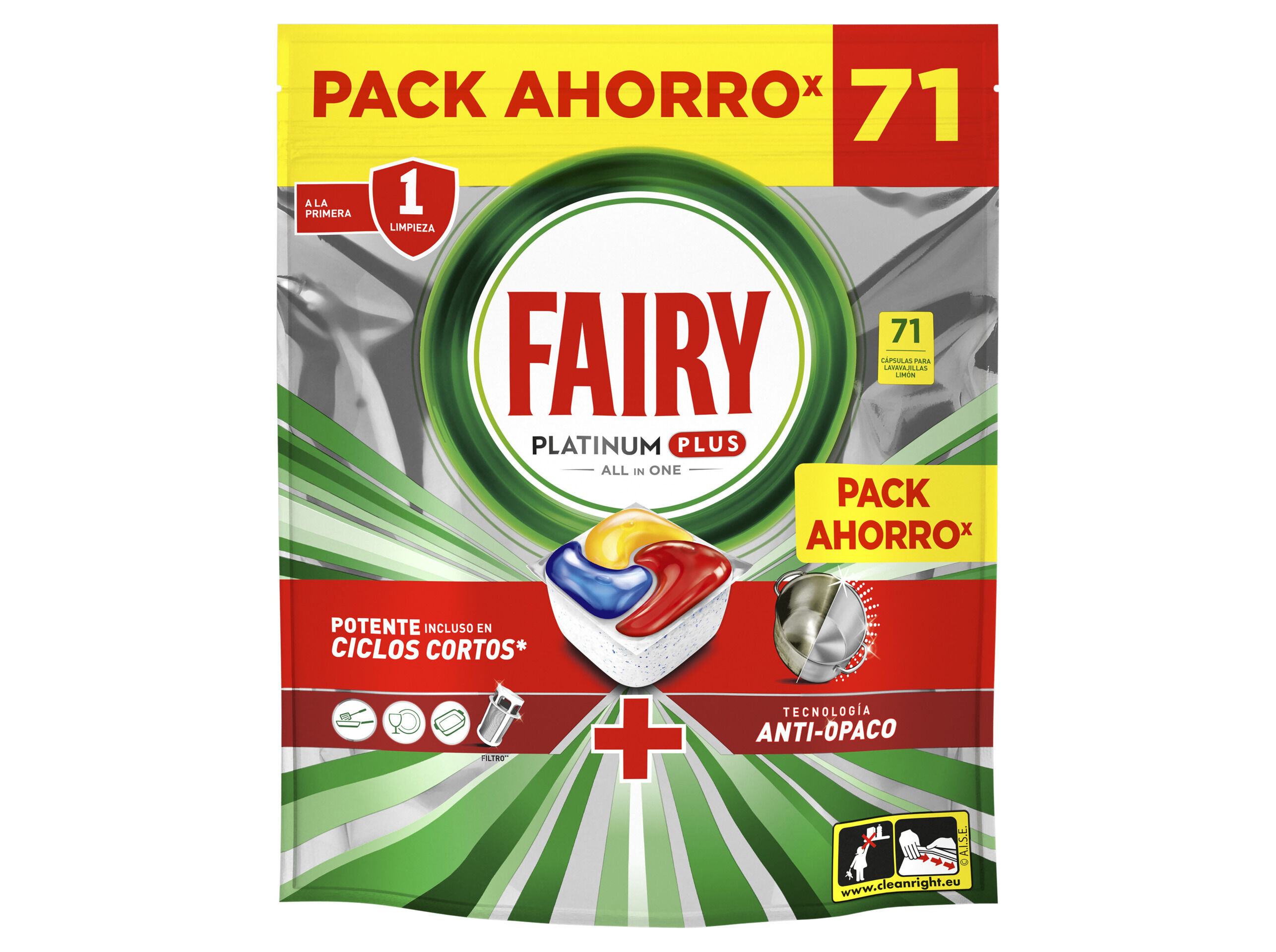 DET.LOI&Ccedil;A M&Aacute;QUINA FAIRY PLATINUM PLUS LIMAO 71D