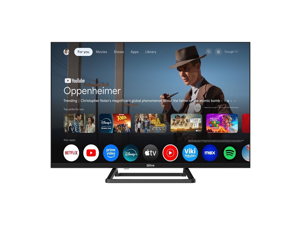 TV LED QILIVE Q32HA251B (32" HD SMART GOOGLE TV 81CM)