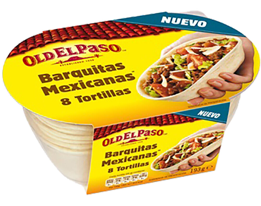 BARQUETAS OLD EL PASO TRIGO 193G