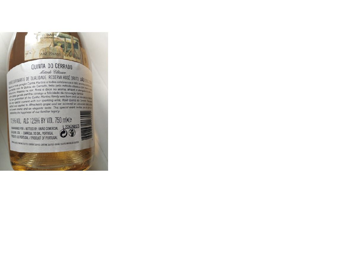 ESPUMANTE QUINTA DO CERRADO RESERVA ROS&Eacute; D&Atilde;O 0.75L image number 1