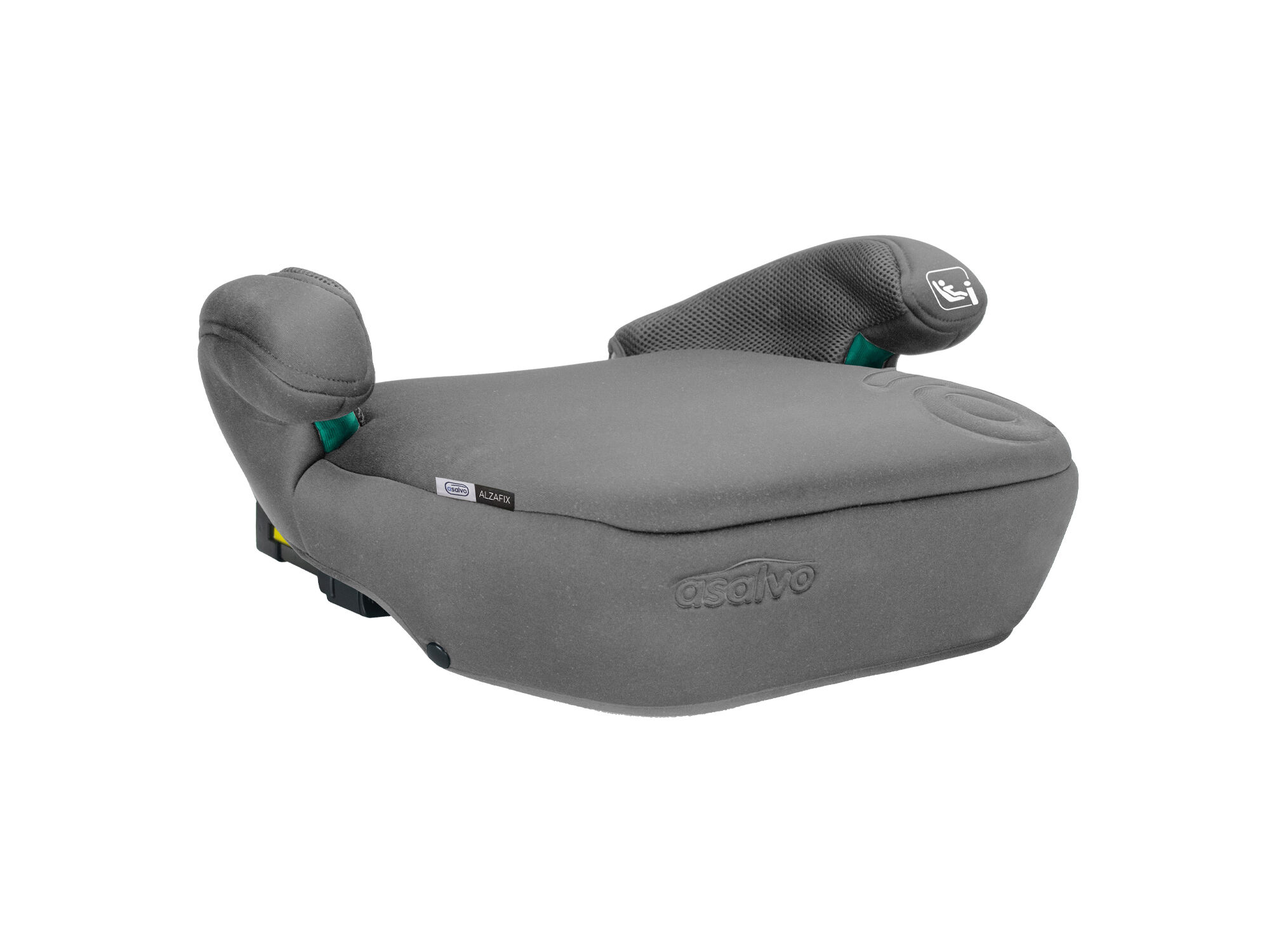 ASSENTO AUTO ASALVO I-SIZE 125-150CM COM ISOFIX CINZENTO