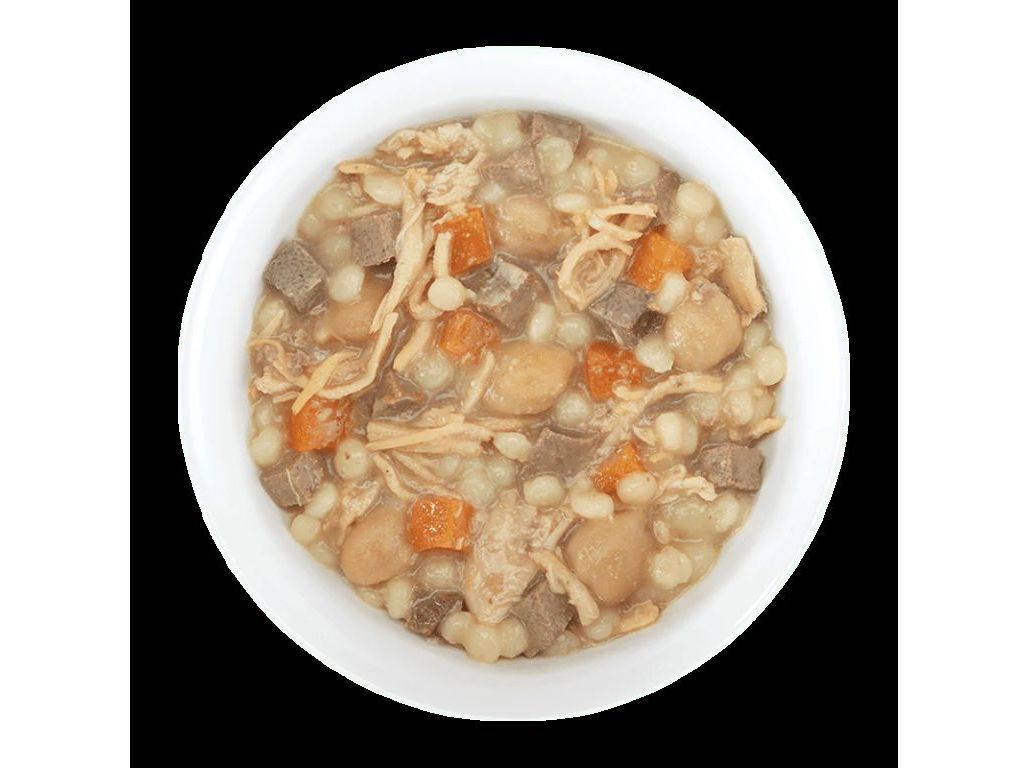 COMIDA H&Uacute;MIDA C&Atilde;O SCHESIR BORREGO/CUSCUZ 150G image number 1