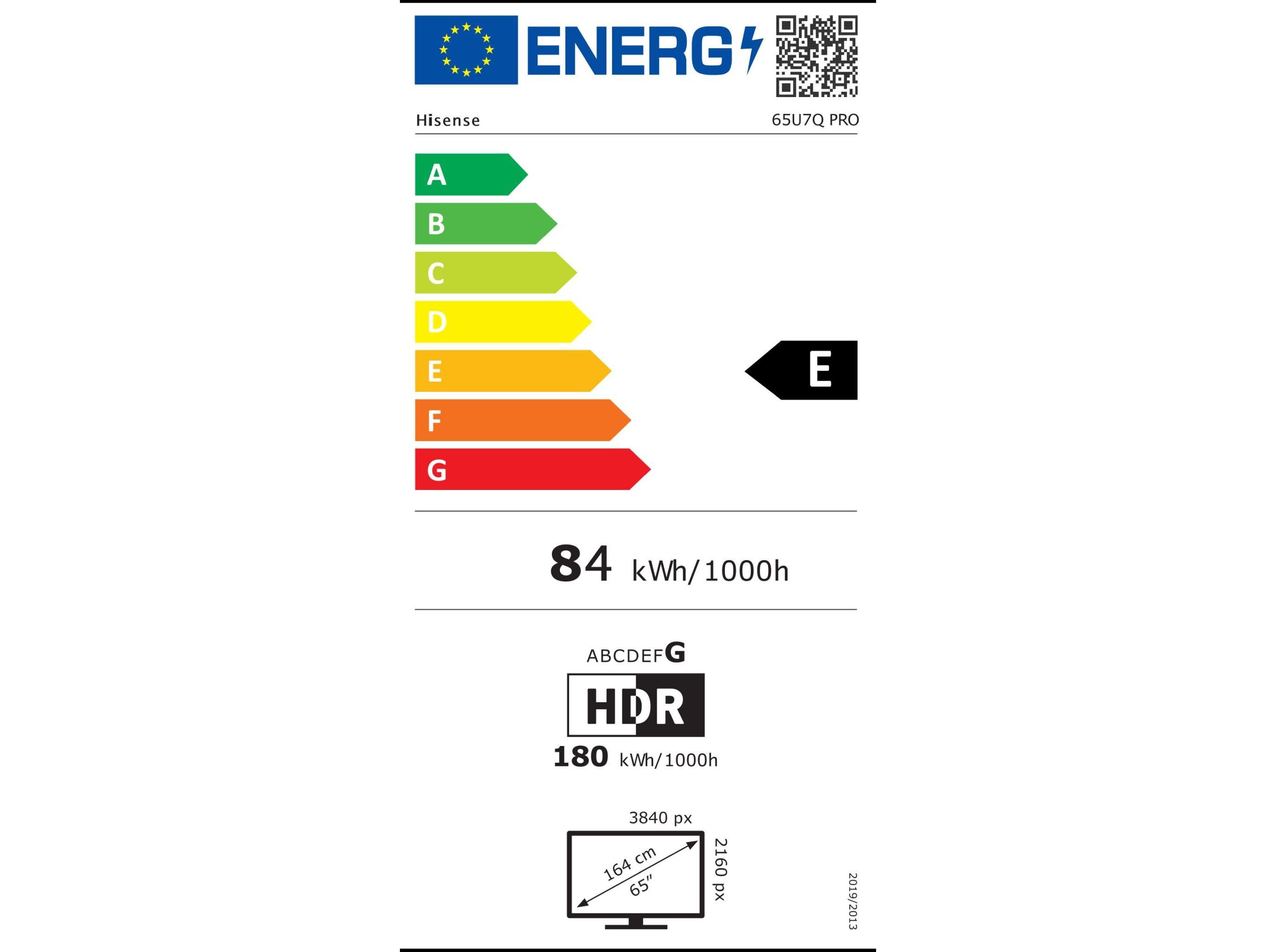 TV ULED MINI LED HISENSE 65U7Q PRO (65" SMART 4K 164CM) image number 9