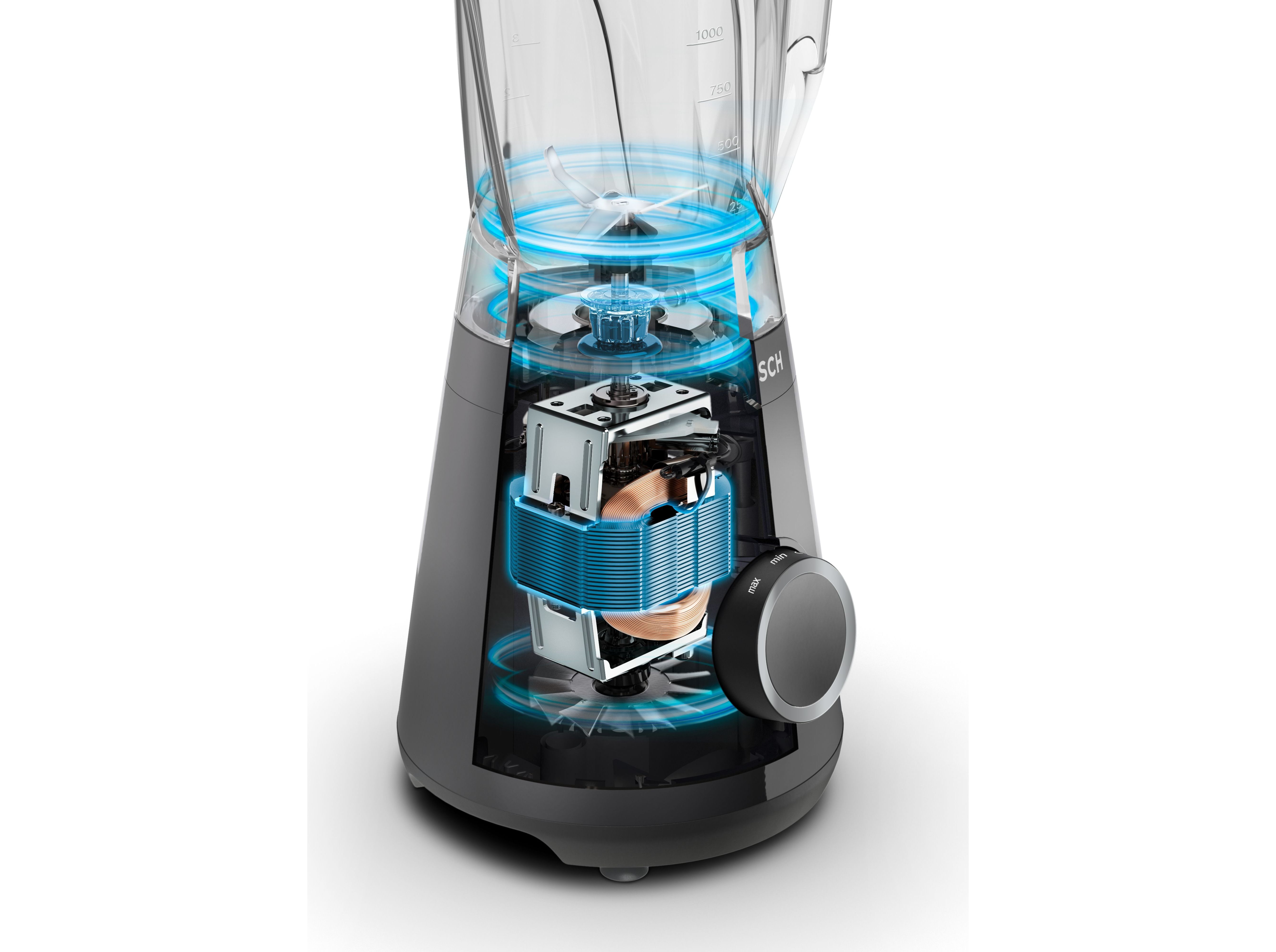 LIQUIDIFICADORA BOSCH MMB6141B 1200W 15 LT image number 3