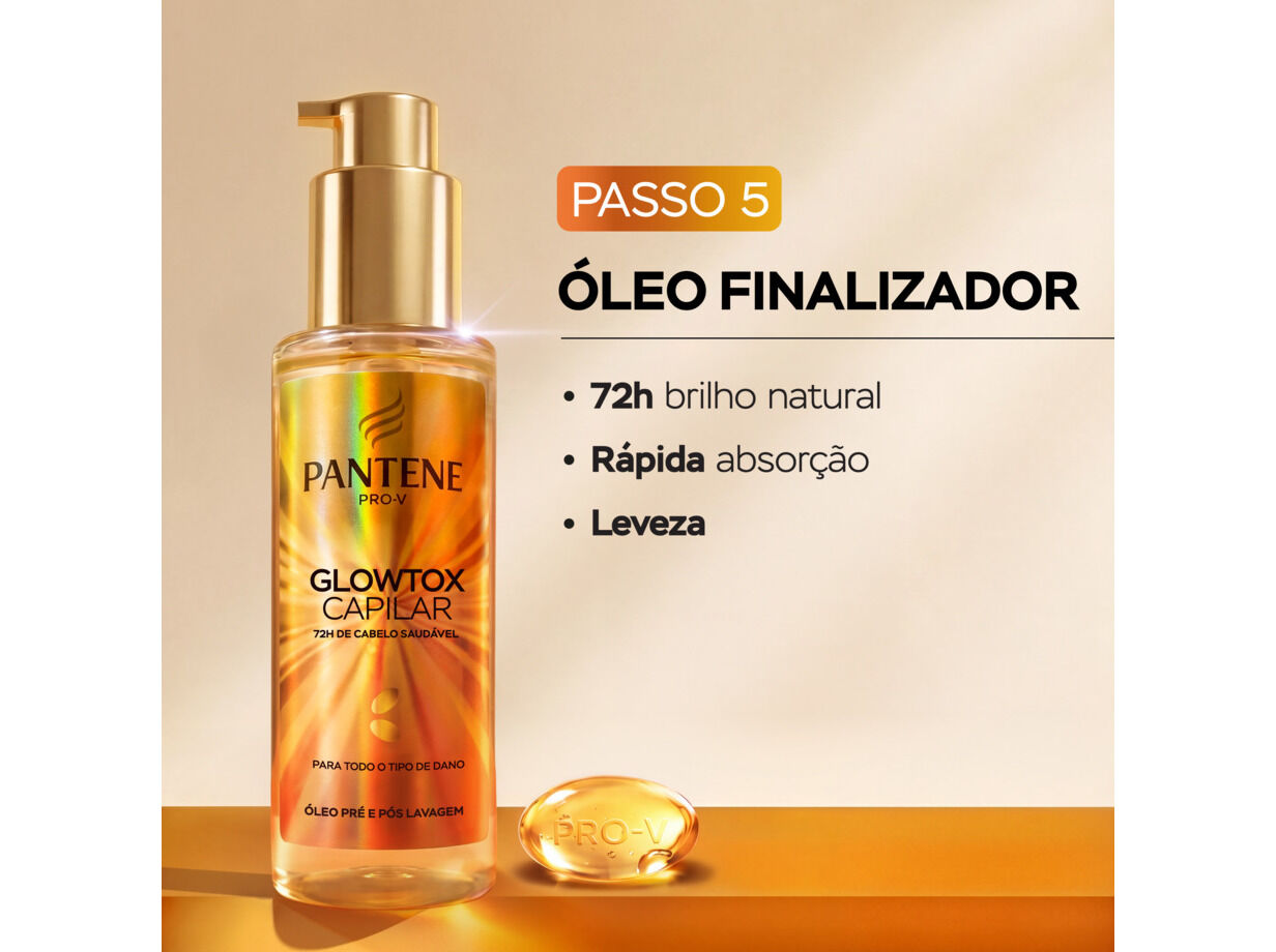 &Oacute;LEO CABELO PANTENE GLOWTOX 100 ML image number 2