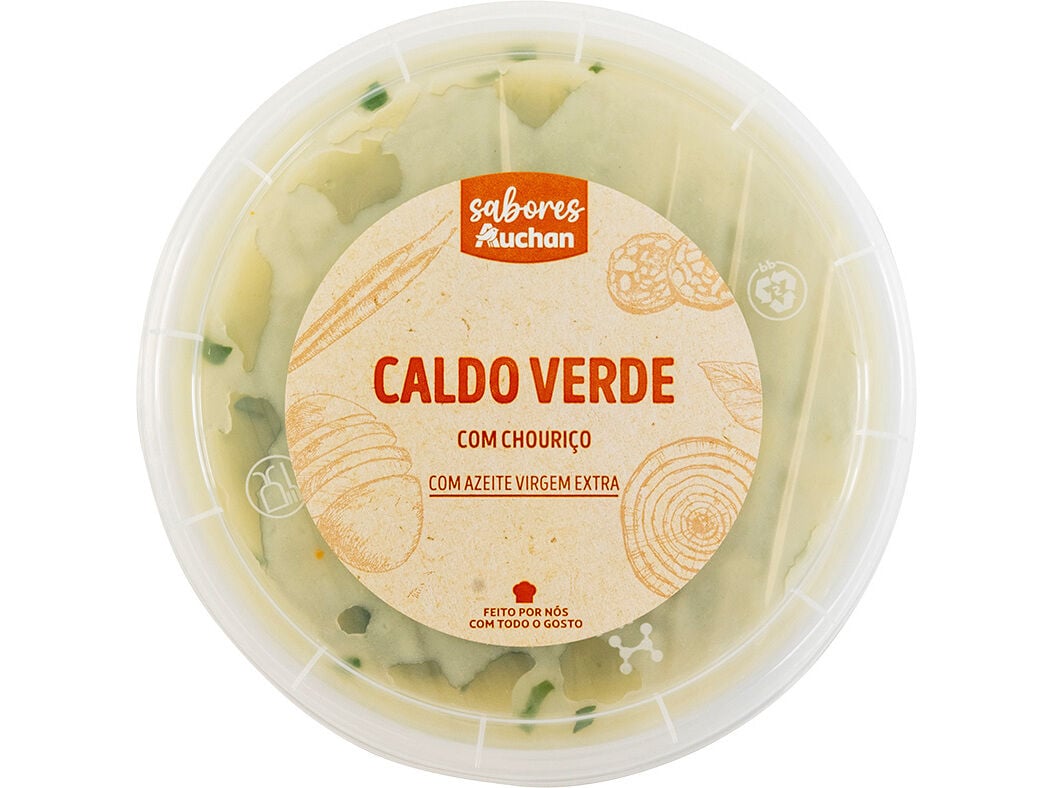 CALDO VERDE SABORES AUCHAN 900 G image number 1
