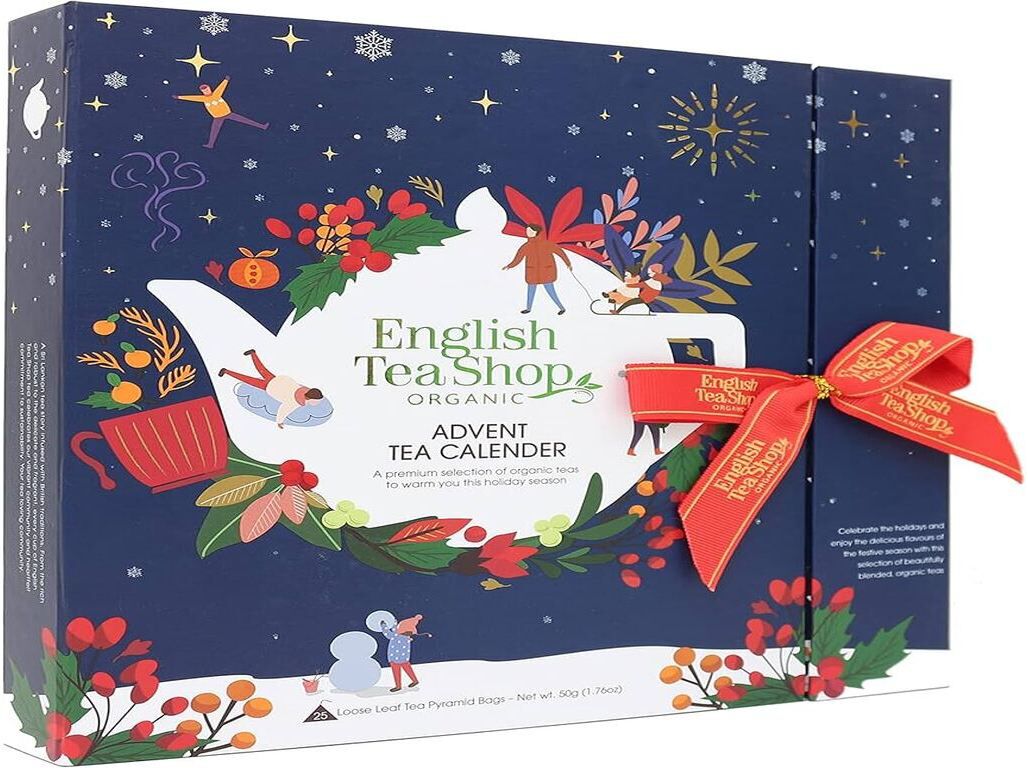 CALEND&Aacute;RIO ADVENT ENGLISH TEA AZUL BIO 25 SAQ
