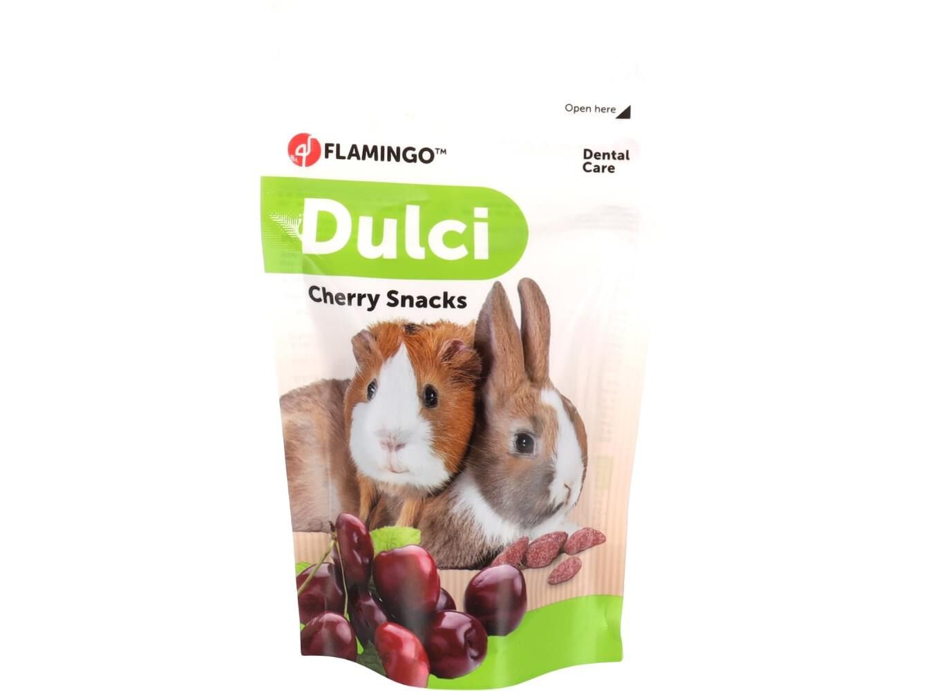 SNACK PARA ROEDORES FLAMINGO DULCI CEREJA 50G