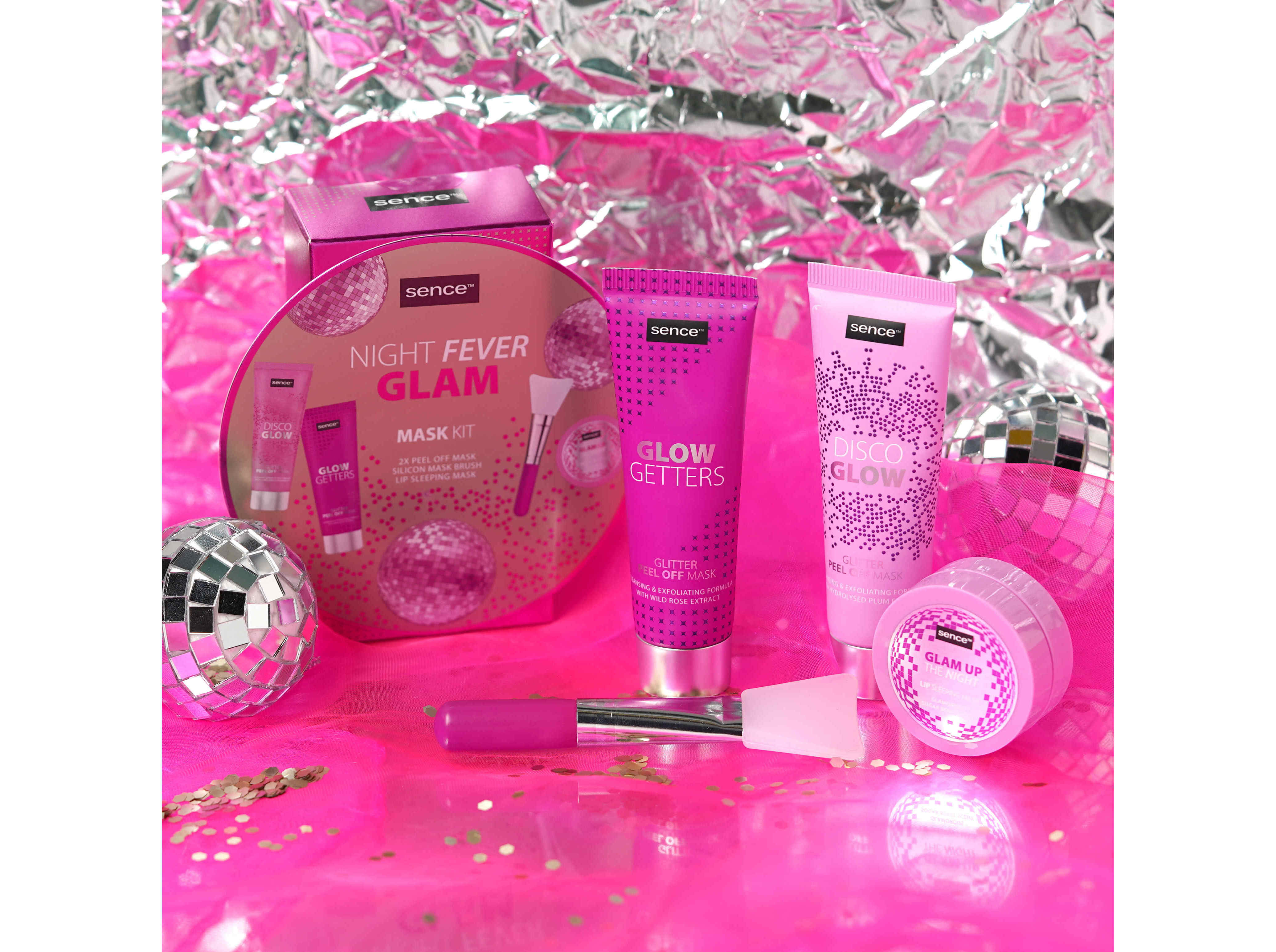 CONJUNTO SENCE MASCARA DISCO GLAM image number 1