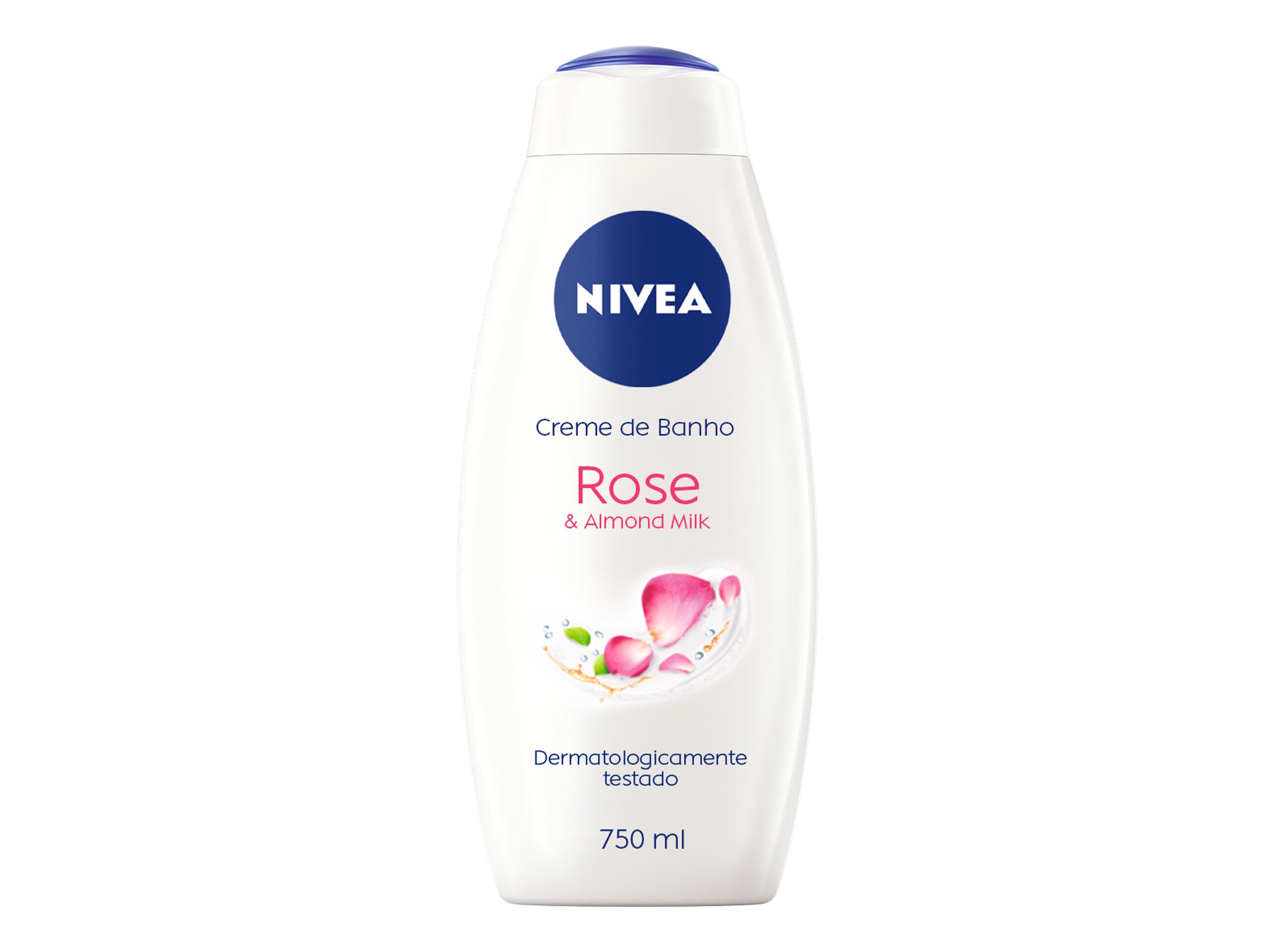 Gel de Banho Rose & Almond Milk NIVEA 750 ml image number 0