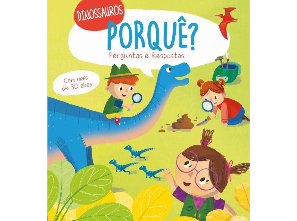 LIVRO PORQU&Ecirc;? DINOSSAUROS image number 0