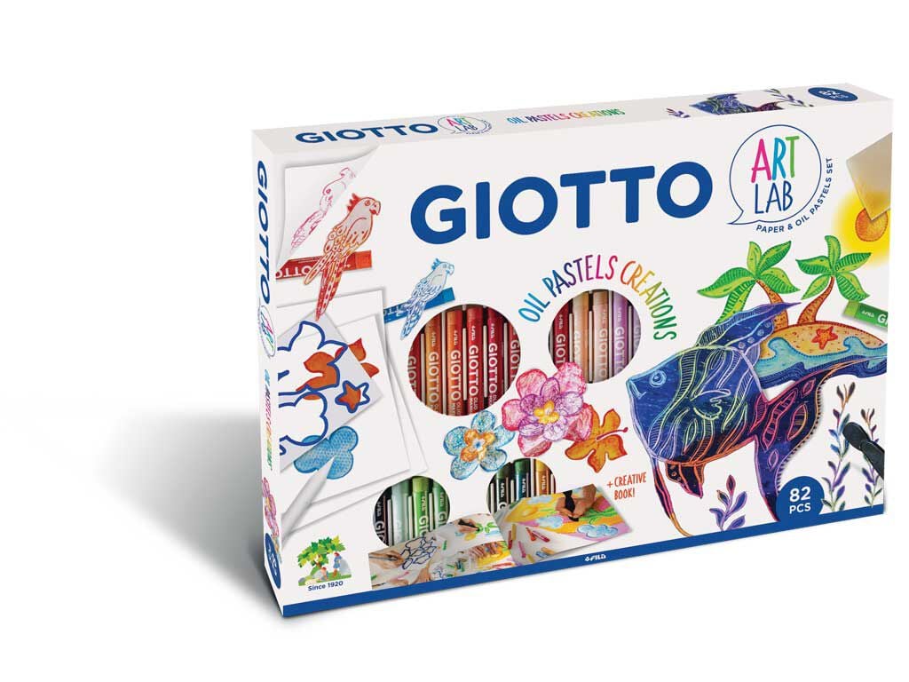 CONJUNTO DE PINTURA GIOTTO ART LAB PINTA A &Oacute;LEO image number 0