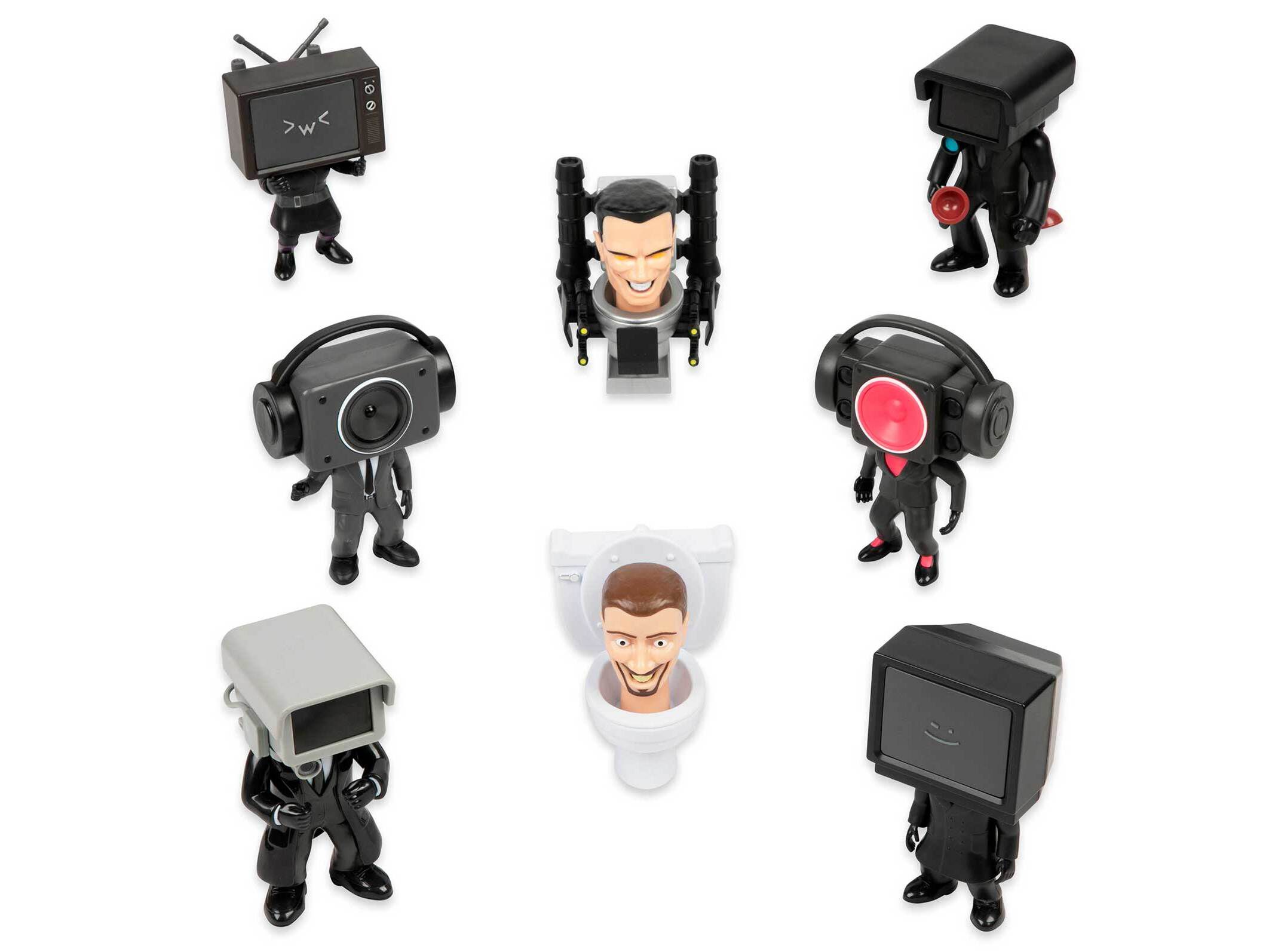 MINI FIGURAS SKIBIDI TOILET MODELOS SORTIDOS image number 3