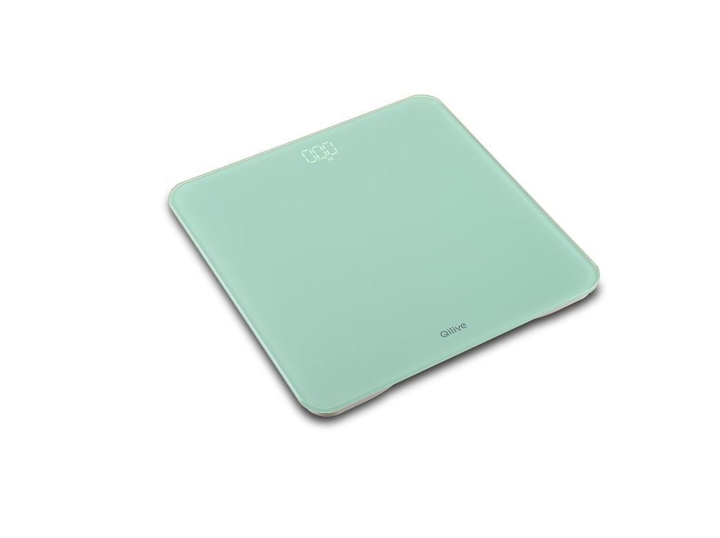 BALAN&Ccedil;A CORPORAL RECARREG&Aacute;VEL QILIVE Q.5100 180 KG LCD USB-C VERDE image number 0