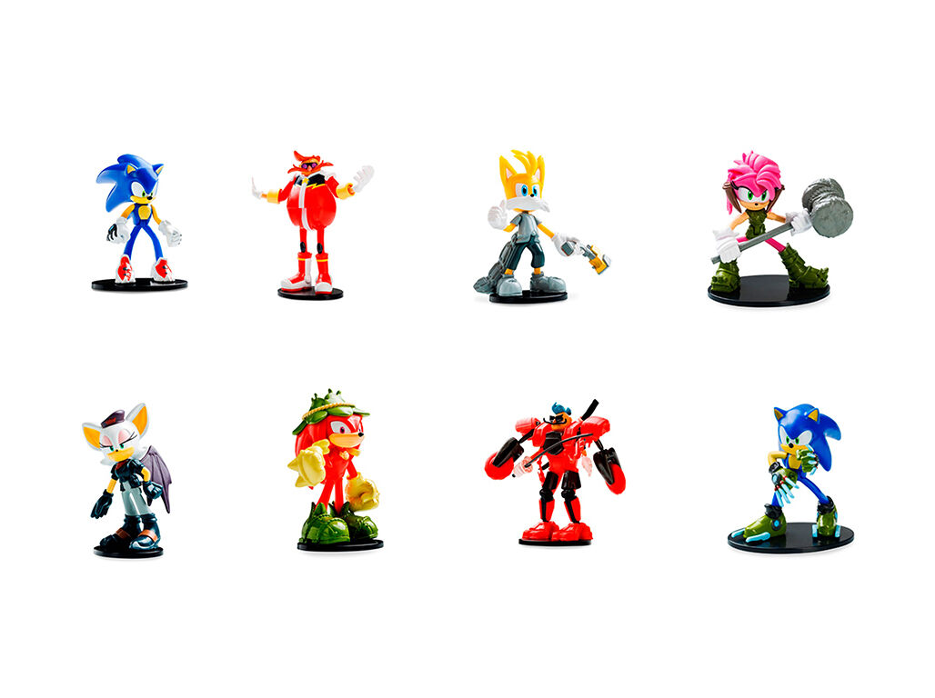 FIGURA SURPRESA SONIC ARTICULADA MODELOS SORTIDOS image number 1