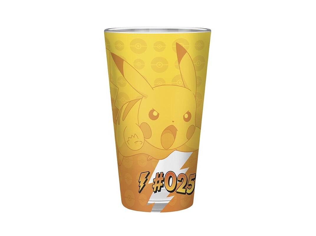 COPO DE VIDRO POK&Eacute;MON 400ML image number 1