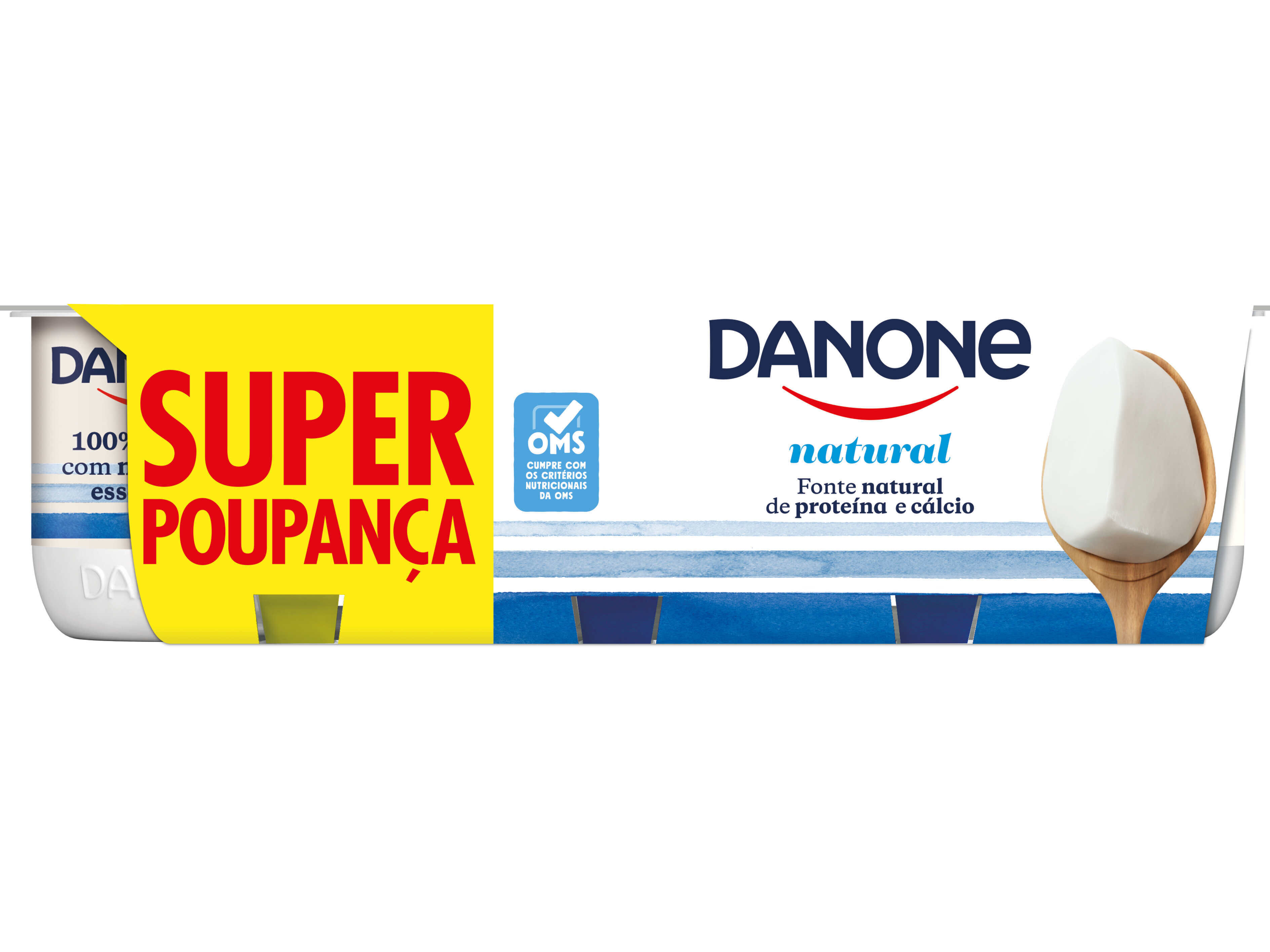 IOGURTE DANONE AROMA NATURAL 8X120G image number 0