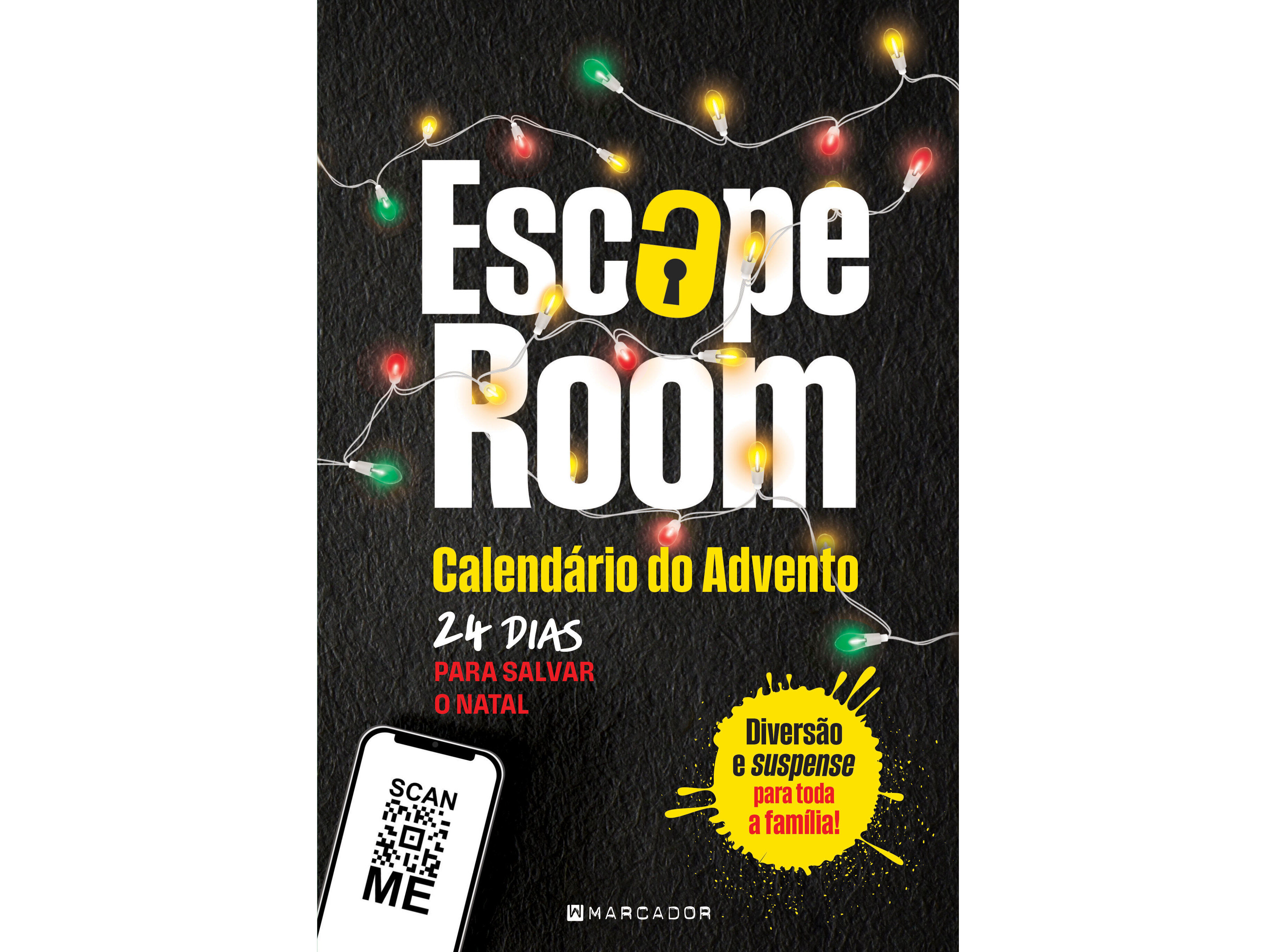 LIVRO ESCAPE ROOM - CALEND&Aacute;RIO DO ADVENTO DE BOOK SHELTER image number 0