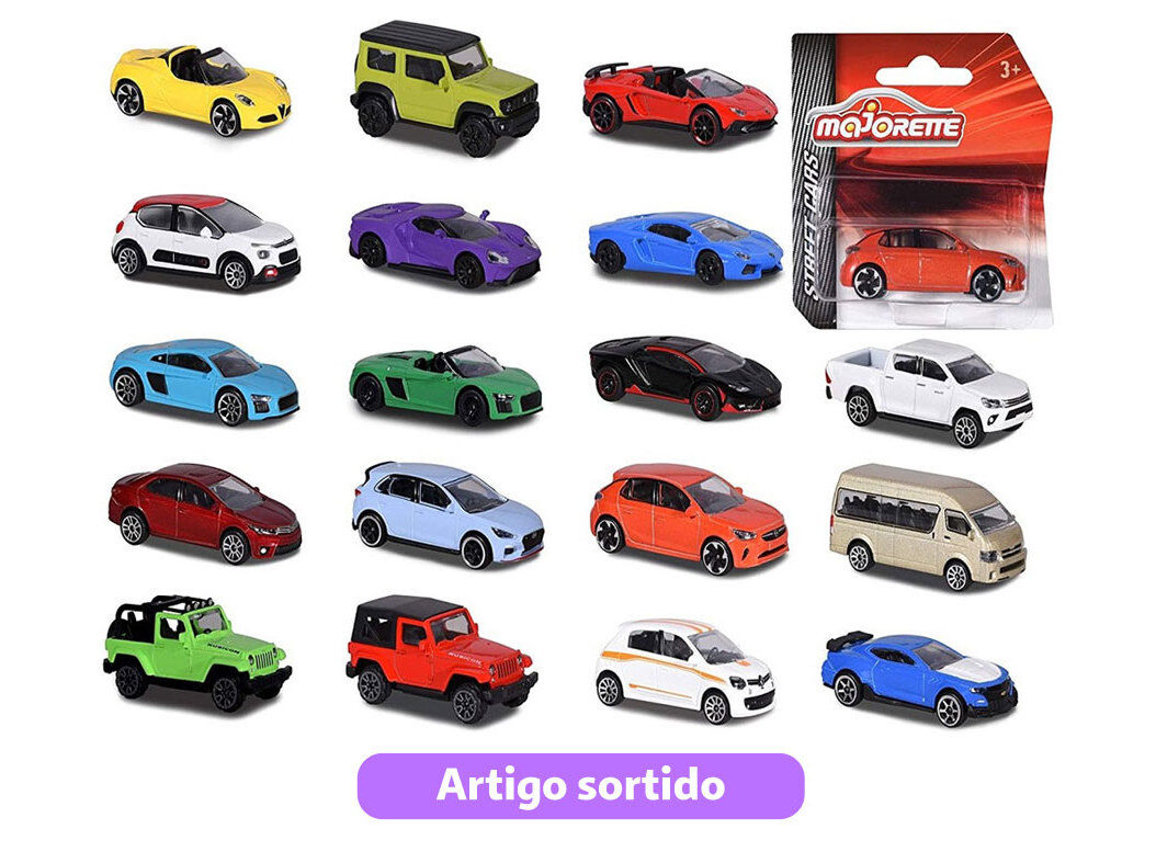 VEICULOS MINIATURA MAJORETTE CARRO S&Eacute;RIE 2 MODELOS SORTIDOS image number 0