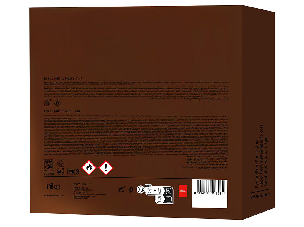 CONJUNTO NIKE ADDICTION EDT 100ML+DEO 200ML image number 1