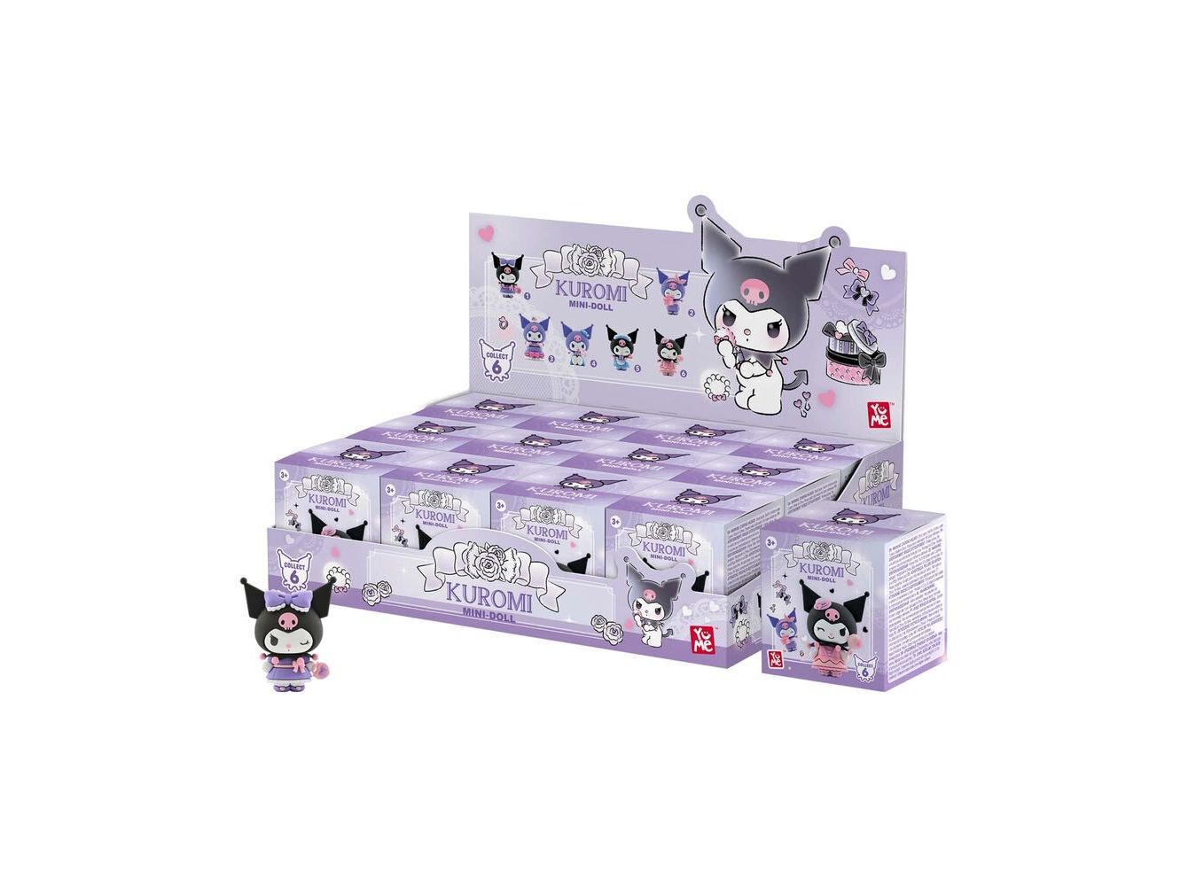 FIGURA YUME HELLO KITTY KUROMI BIRTHDAY MODELOS SORTIDOS image number 1