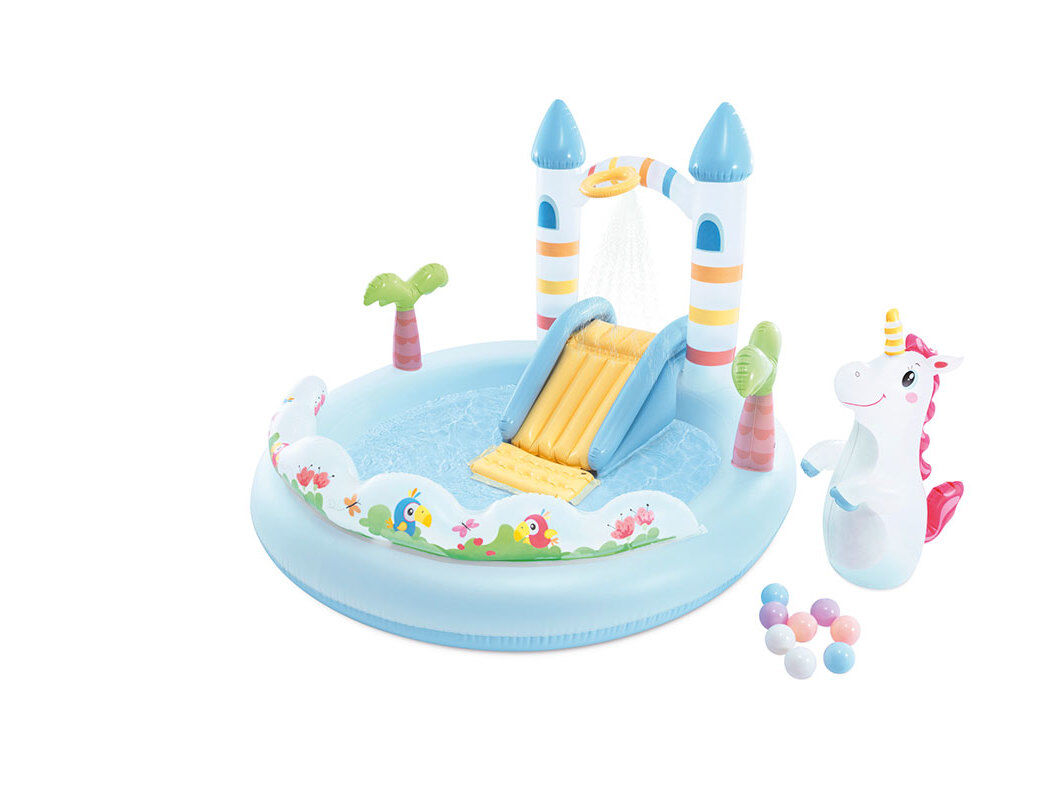 PLAYCENTER INSUFL&Aacute;VEL INTEX CASTELO 196X178X127CM