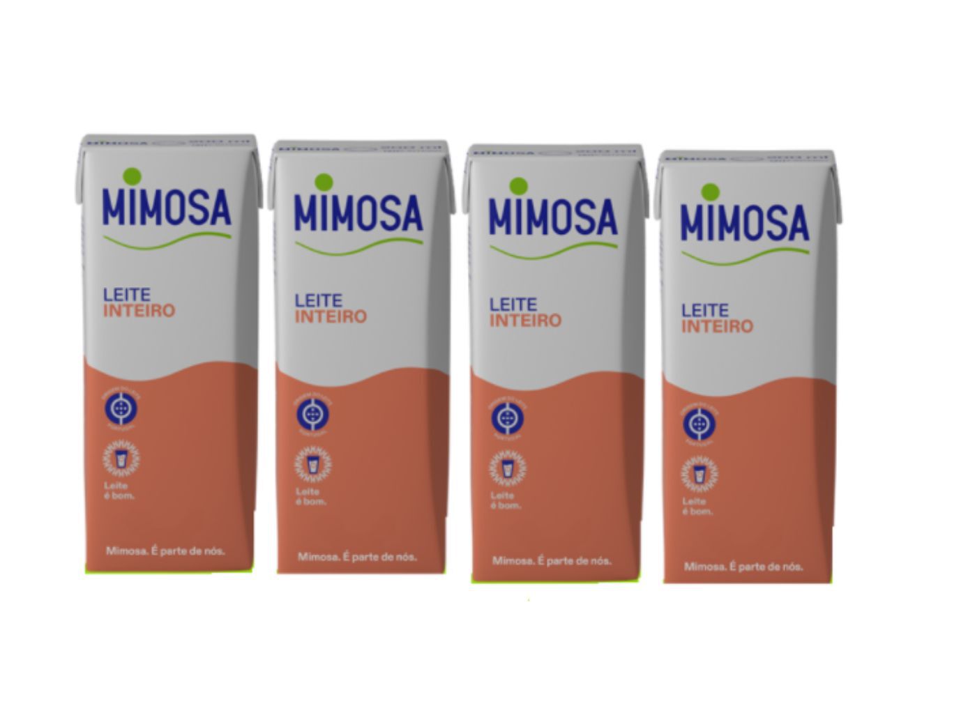 LEITE UHT MIMOSA INTEIRO 4X200ML image number 0