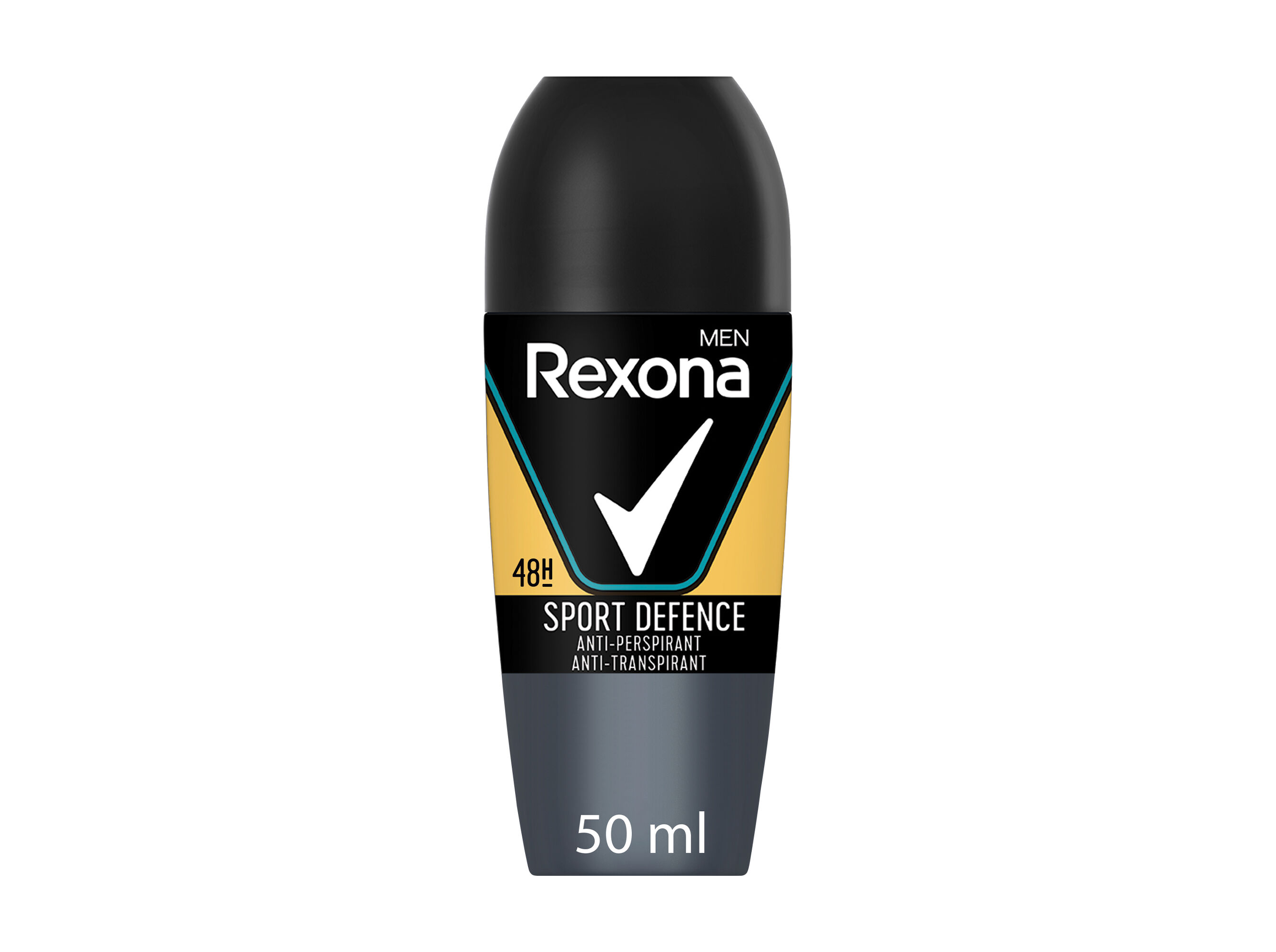 DESODORIZANTE REXONA MEN ROLL ON SPORT DEFENSE 50ML image number 0