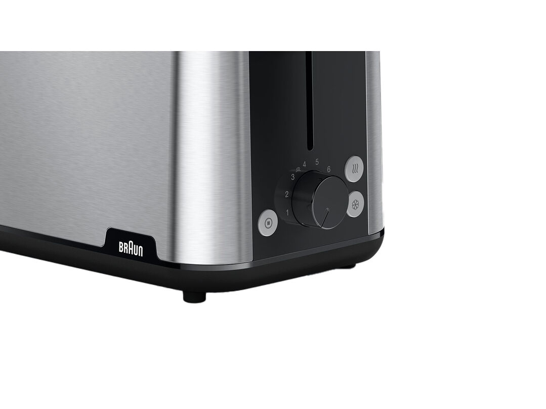 TORRADEIRA 2 FENDAS BRAUN HT1510BK INOX 900W image number 2