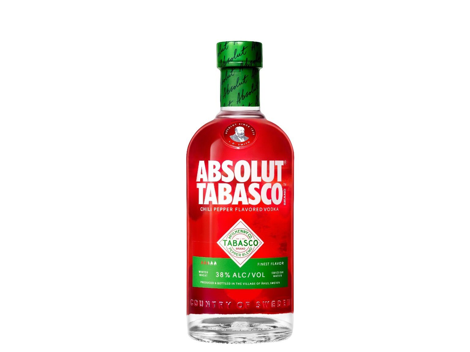 VODKA ABSOLUT TABASCO 0.70L image number 1