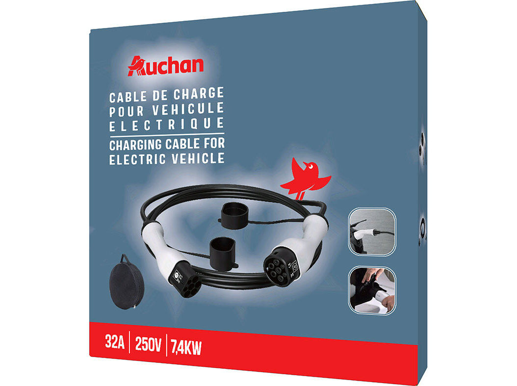 CARREGADOR AUCHAN EL&Eacute;CTRICO 74 KW