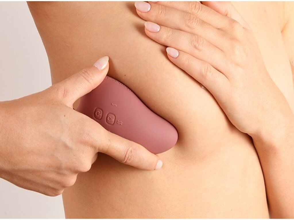 MASSAJADOR DE LACTA&Ccedil;&Atilde;O MOMCOZY AQUECEDOR 2 EM 1 ROSA image number 4