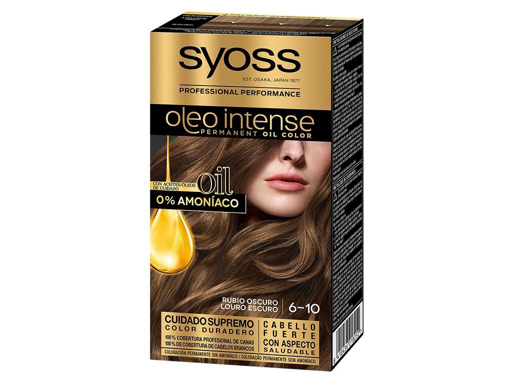 COLORA&Ccedil;&Atilde;O SYOSS OLEO INTENSE 6-10 LOURO ESCURO
