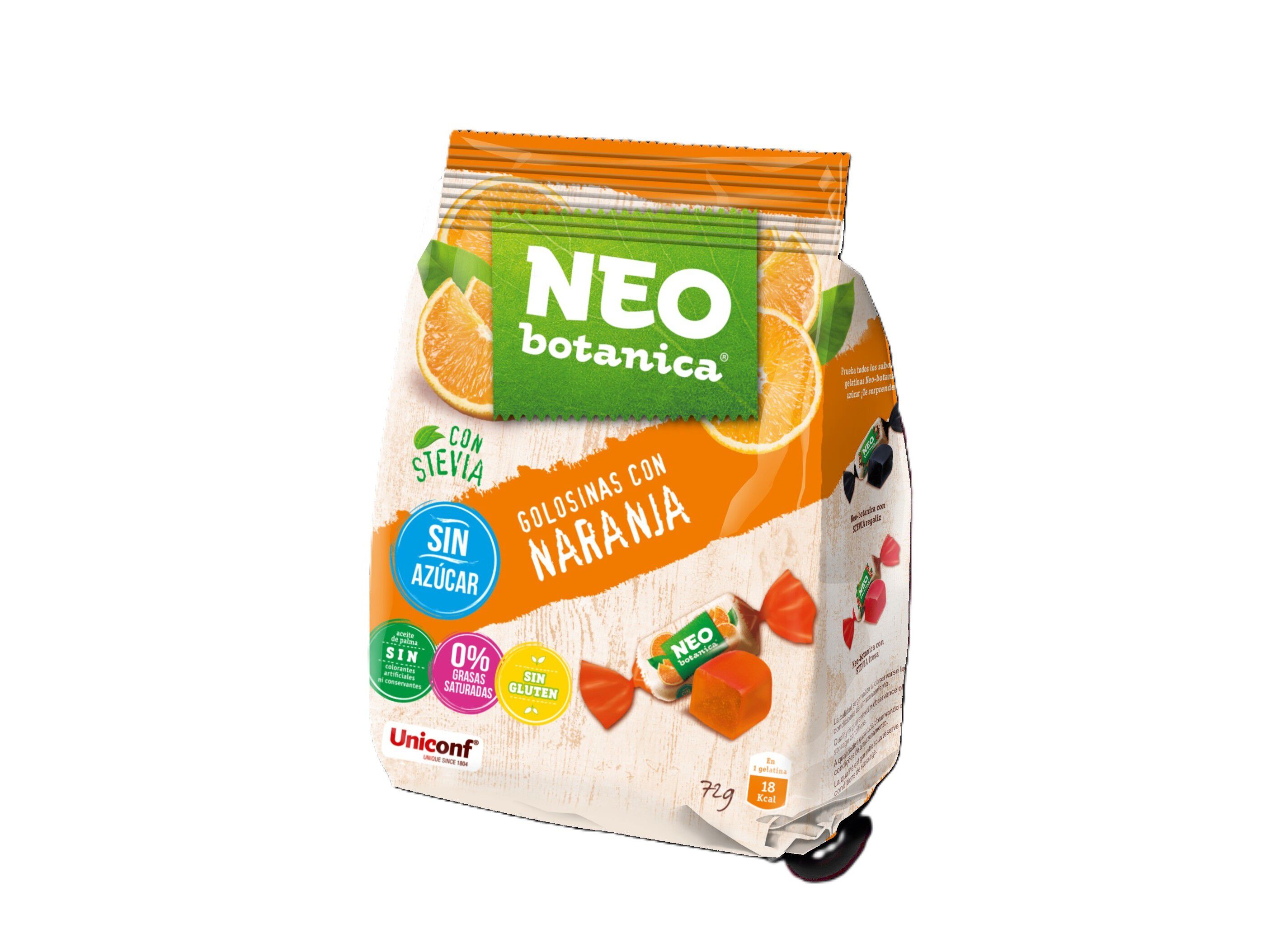 GOMAS NEO BOTANICA LARANJA SEM A&Ccedil;UCAR 72GR image number 0
