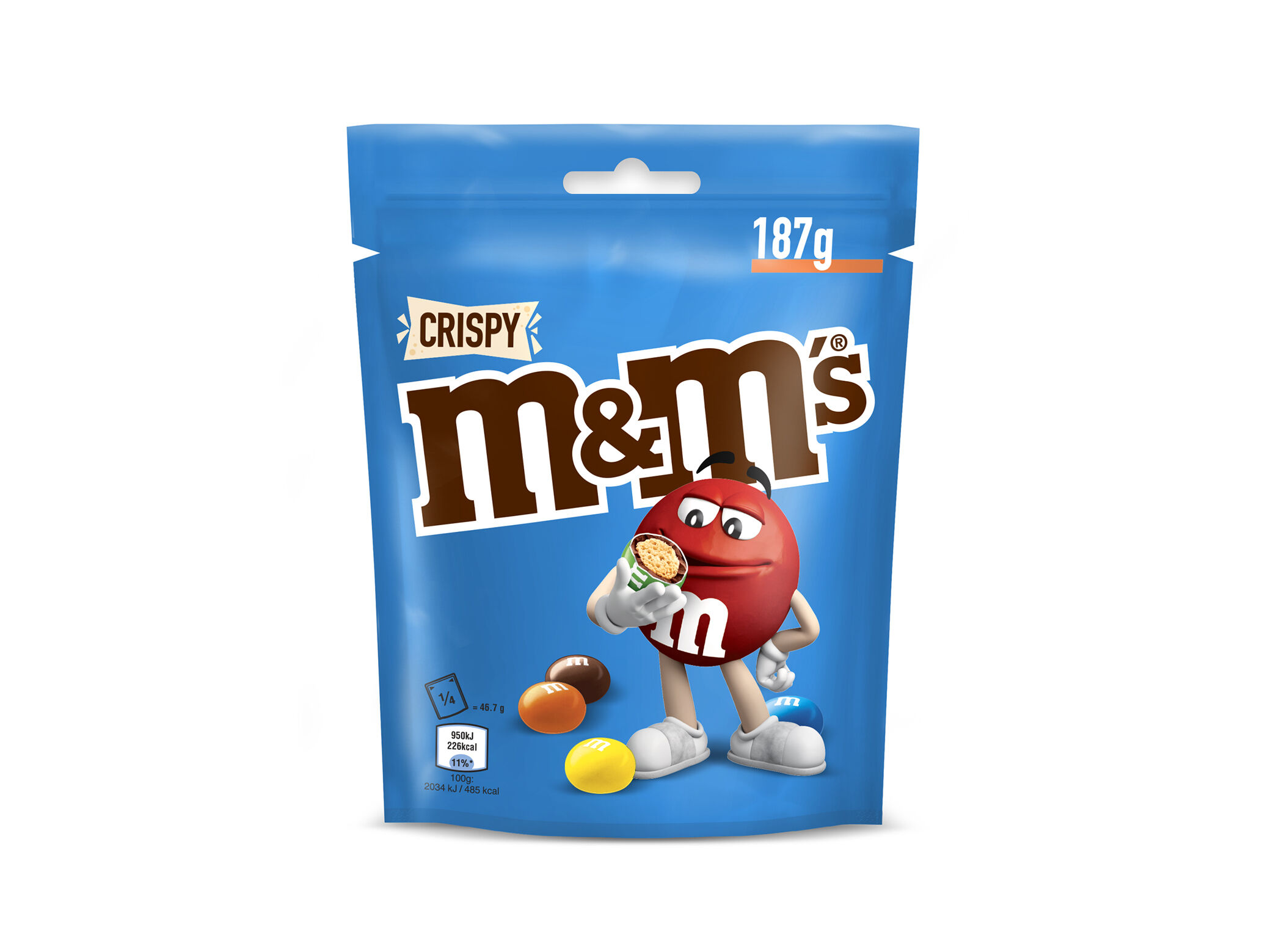 DRAGEIAS CHOCOLATE M&M'S ARROZ TUFADO 187G image number 0