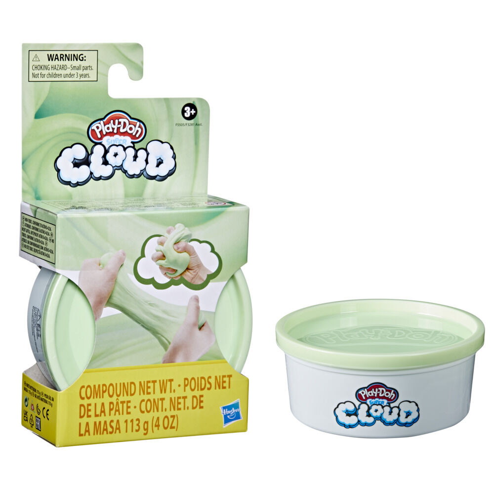 Super Cloud Slime Playdoh Cores Sortidas Auchan
